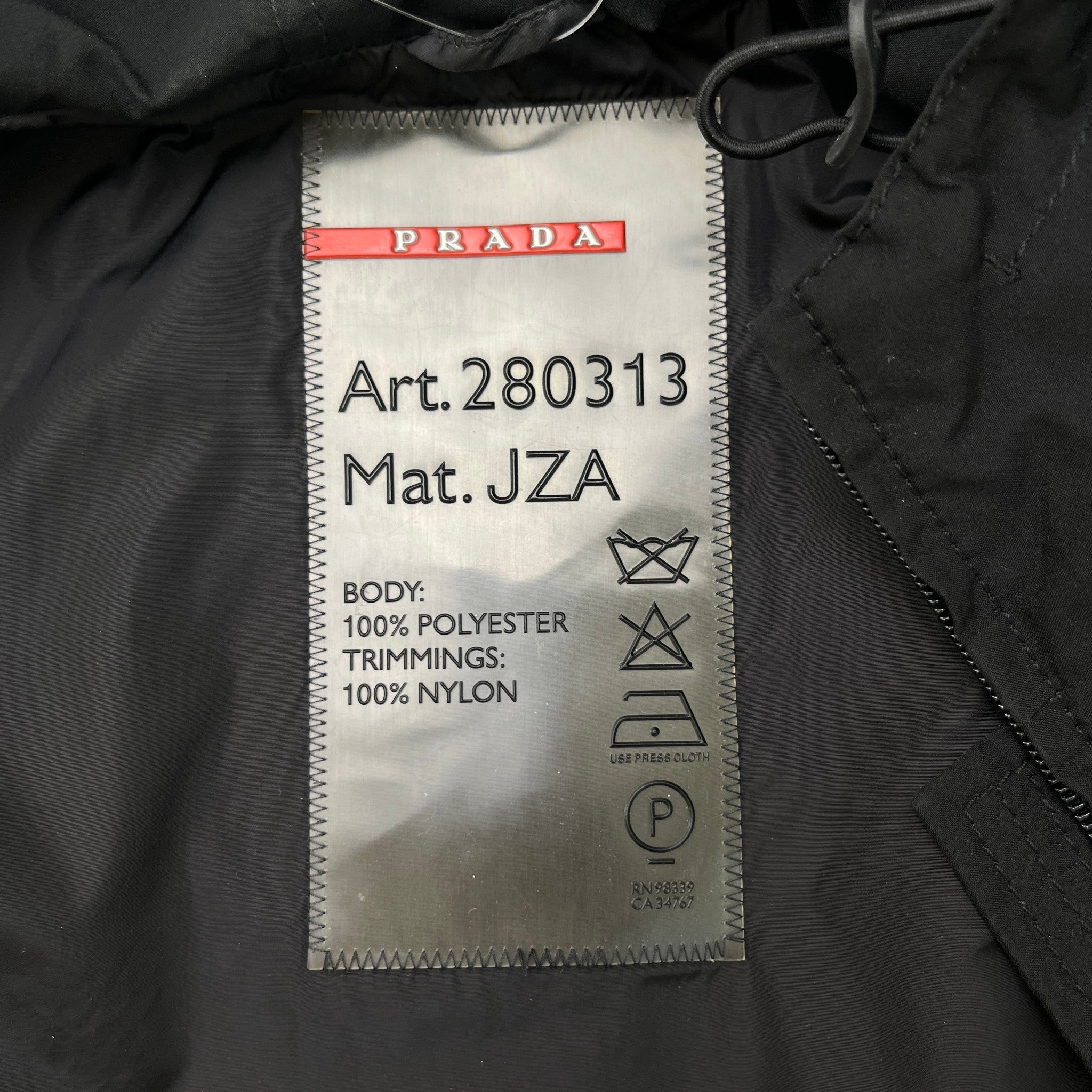 Women's Sport Gore-Tex Zip Up Jacket Black Size IT 42 / UK 10