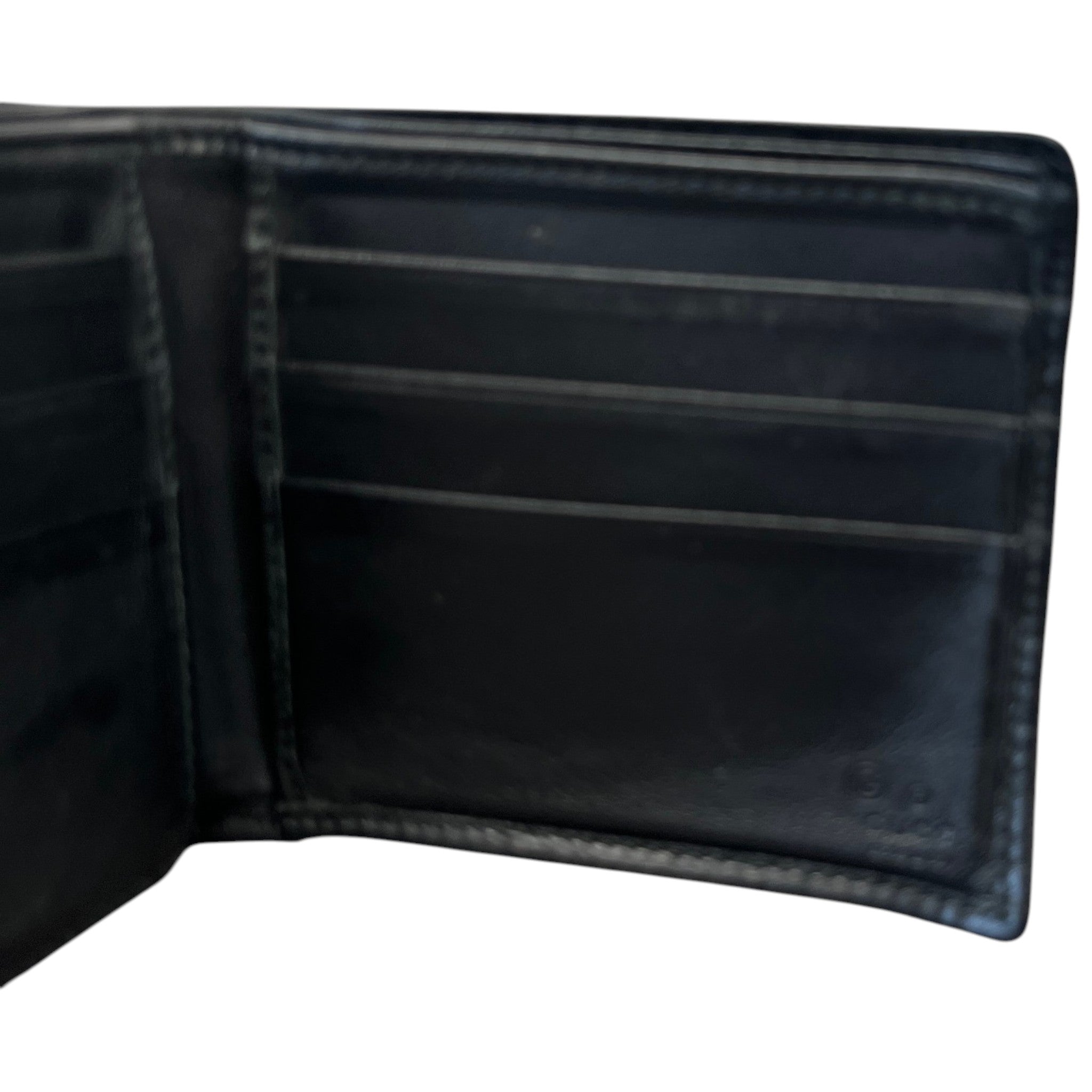 Men's Gg Supreme Bifold Wallet Black