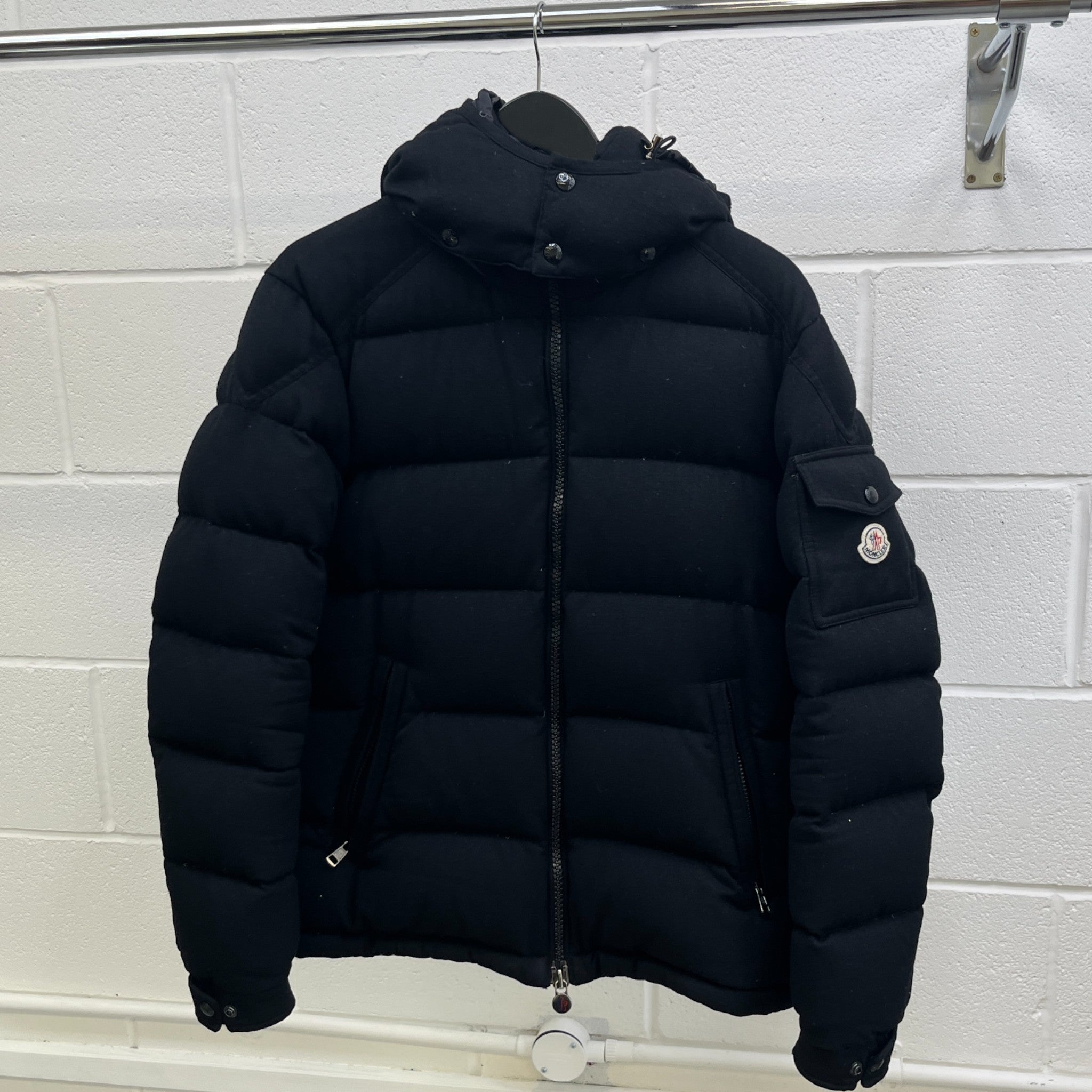 Men's Montgenevre Down Jacket Black Size 4 / XL