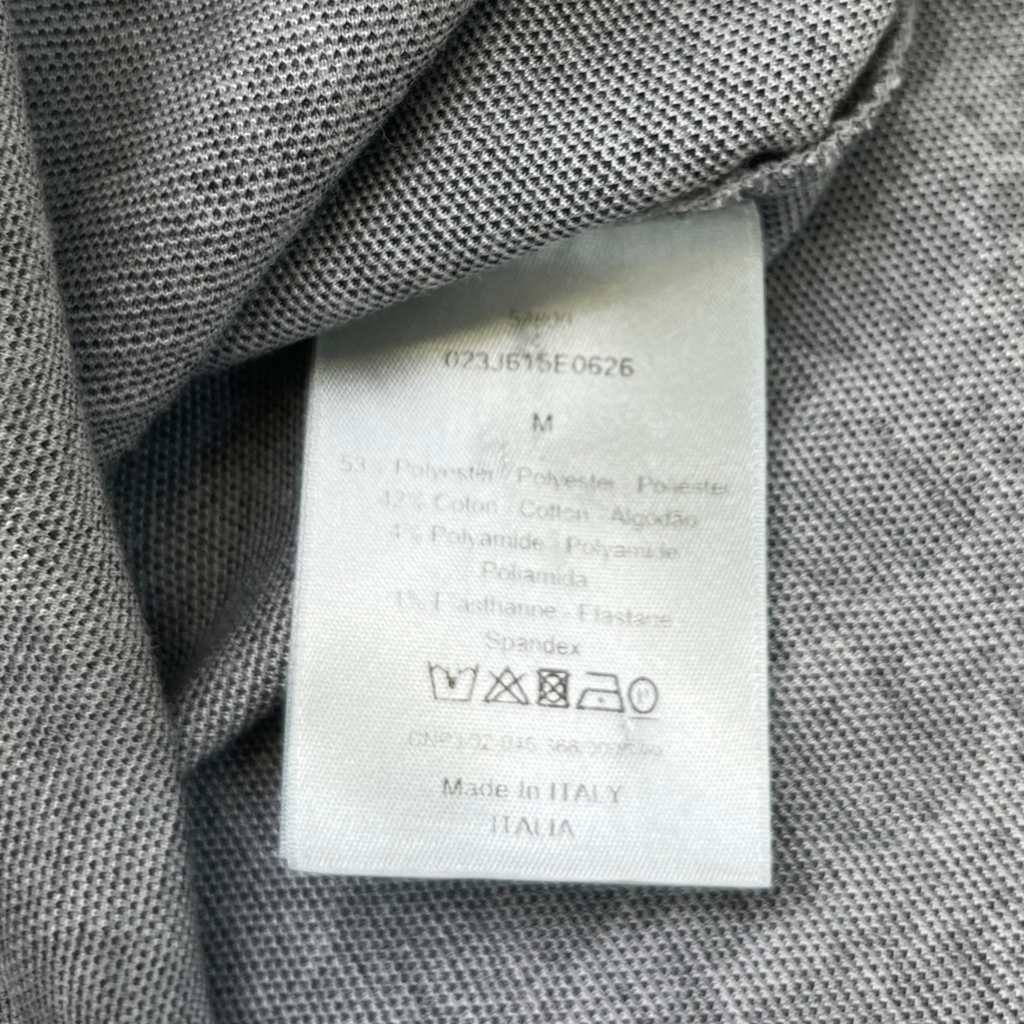 Men's X Daniel Arsham Eroded Oblique T-Shirt Silver Size M