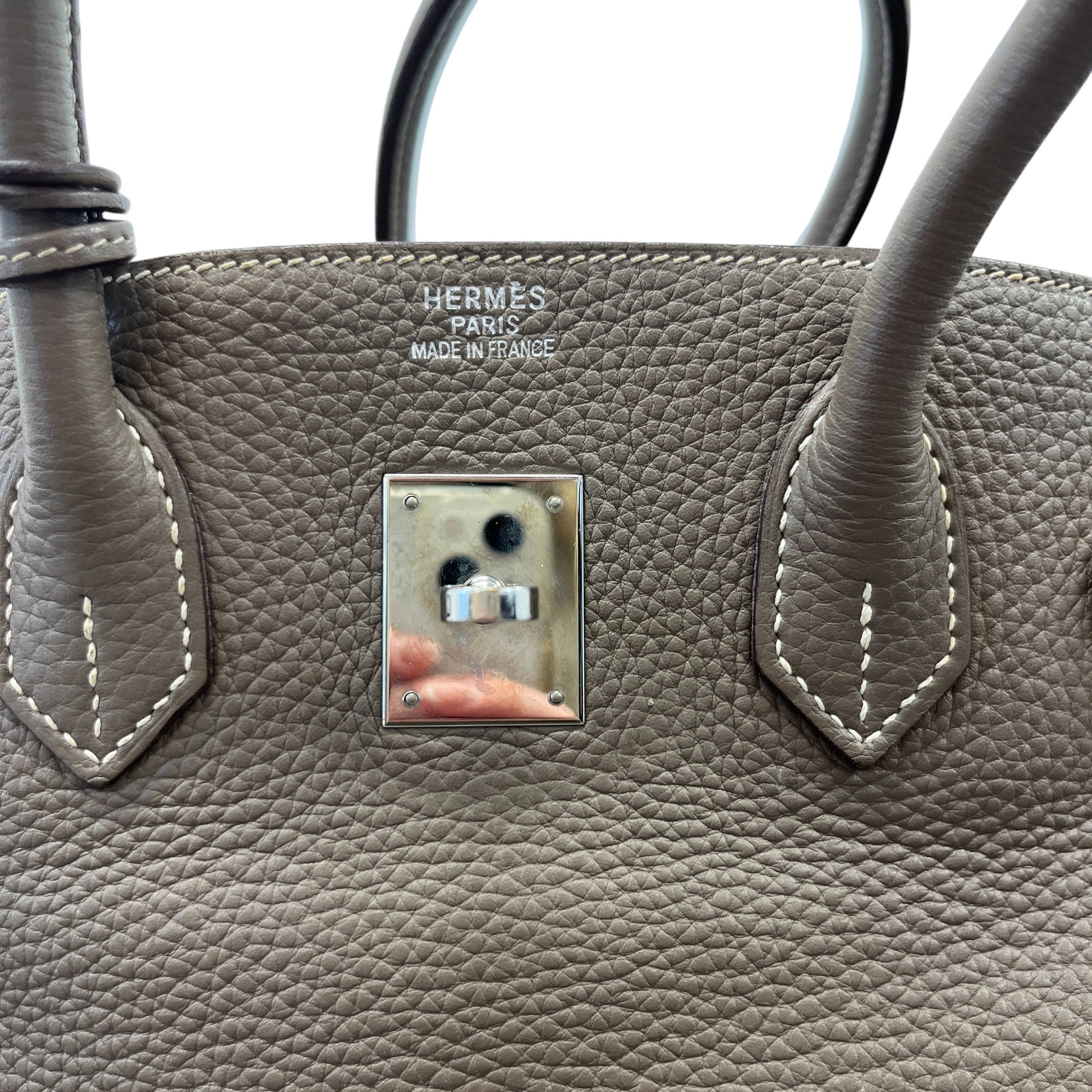 Women's Birkin 35 Clemence Etoupe Bag Brown