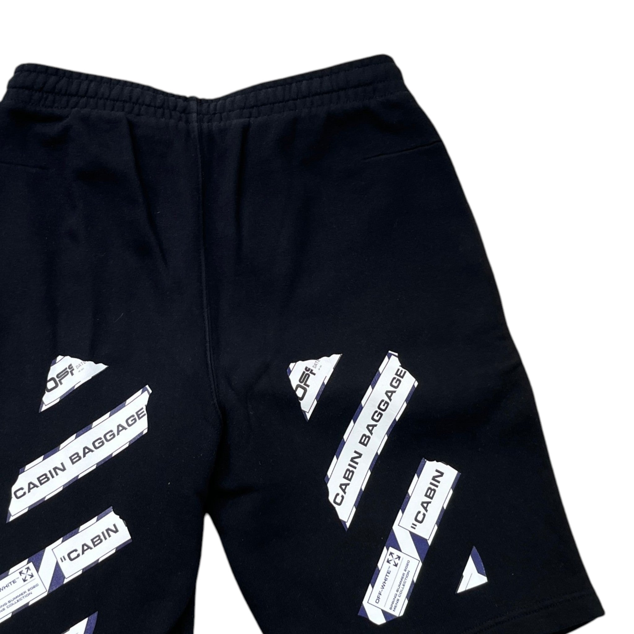 Men's Airport Tape Shorts Black Size M