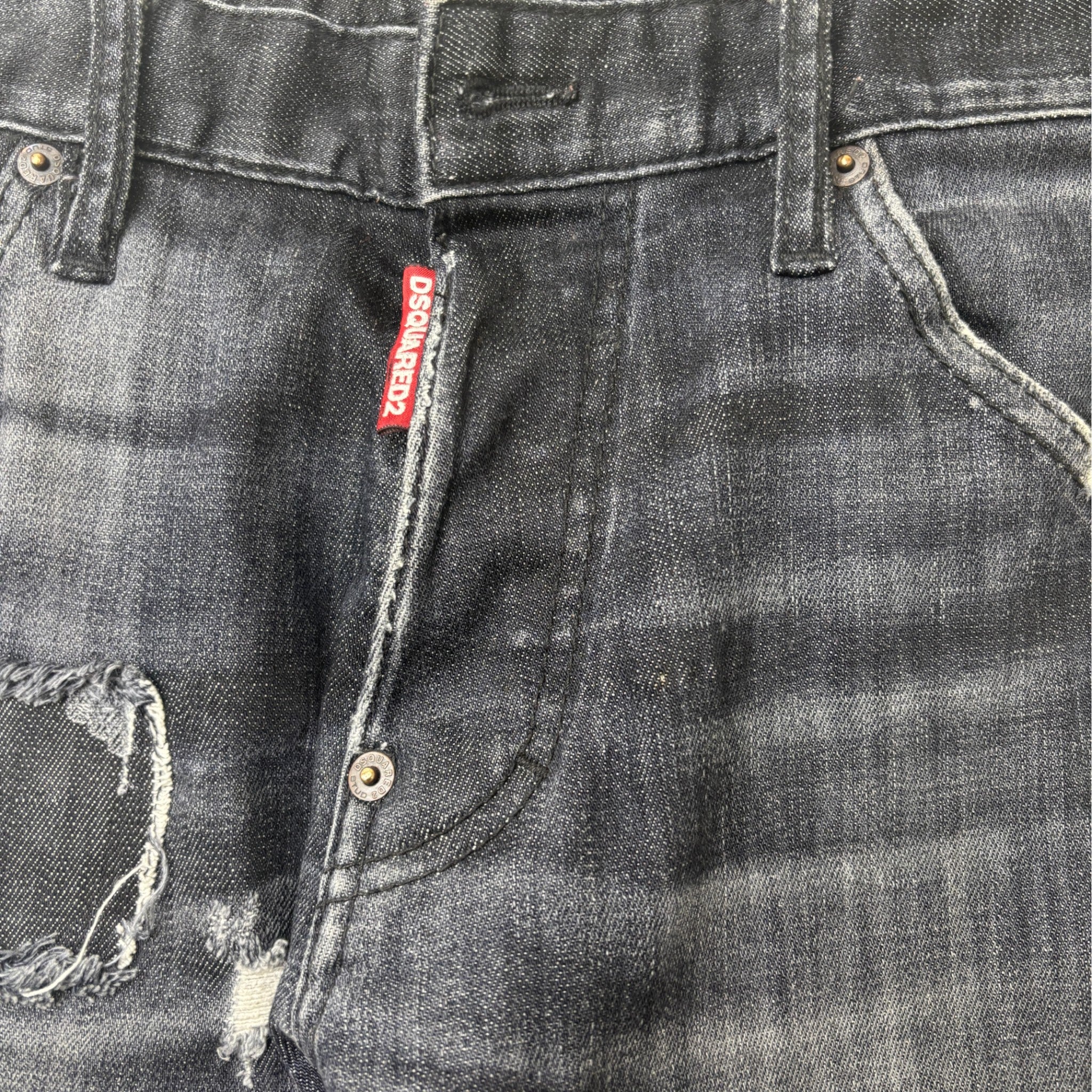 Men's Cool Guy Jeans Black Size IT 44 / UK 28