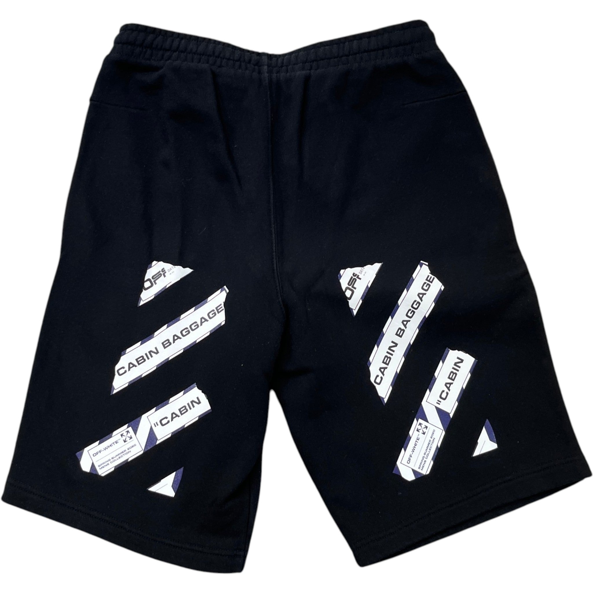 Men's Airport Tape Shorts Black Size M