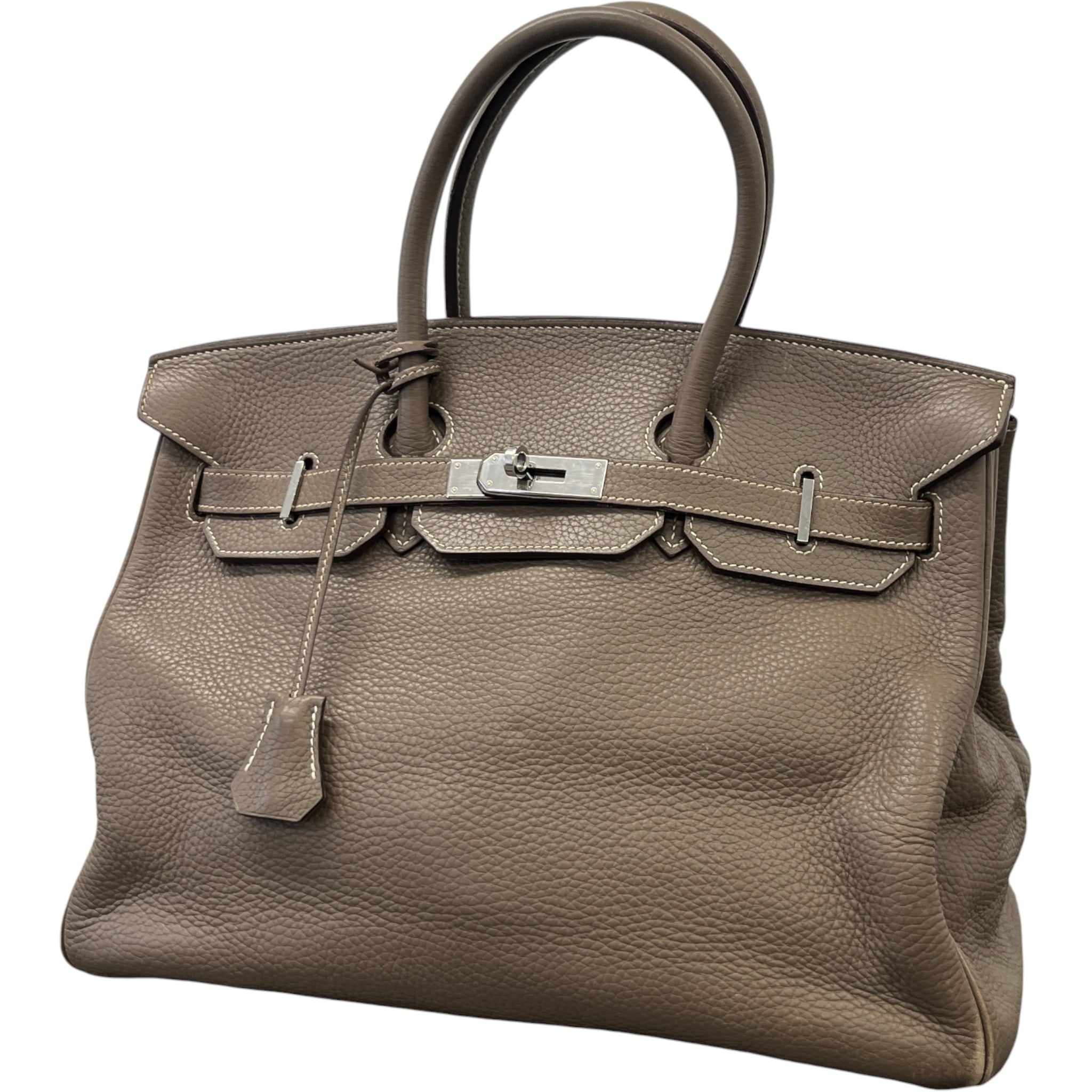 Women's Birkin 35 Clemence Etoupe Bag Brown
