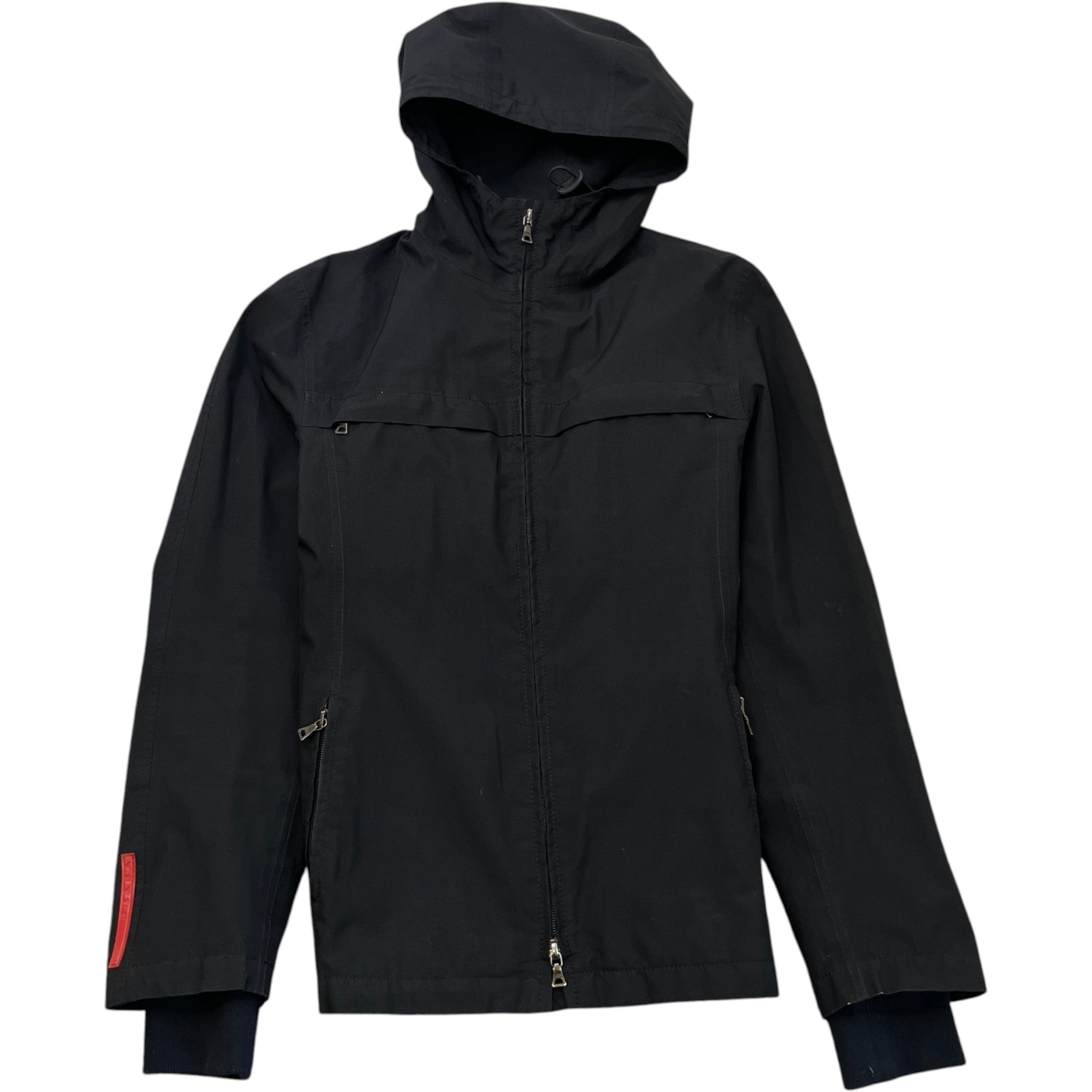 Women's Sport Gore-Tex Zip Up Jacket Black Size IT 42 / UK 10