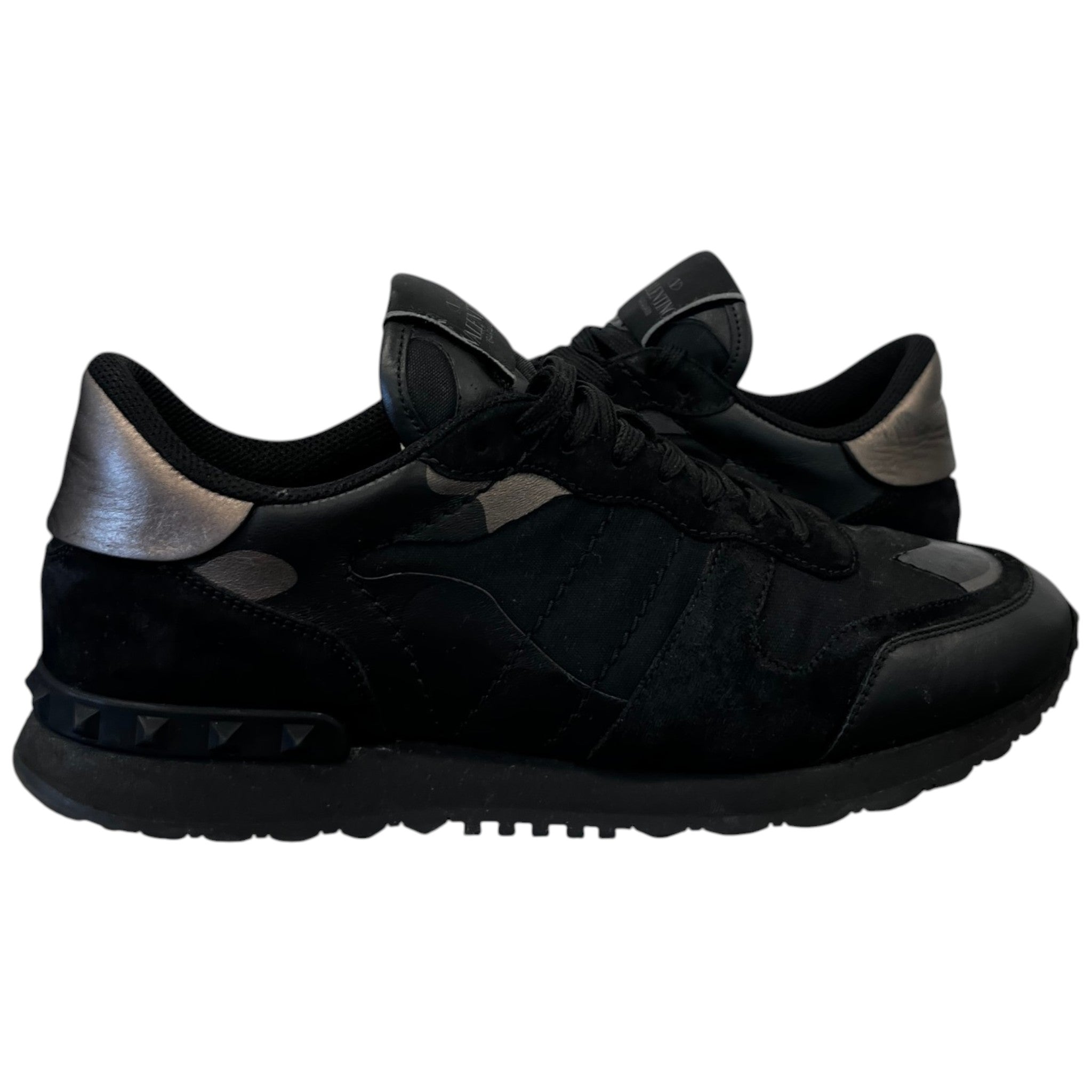 Men's Rockrunner Low Trainers Black Size EU 42 / UK 8