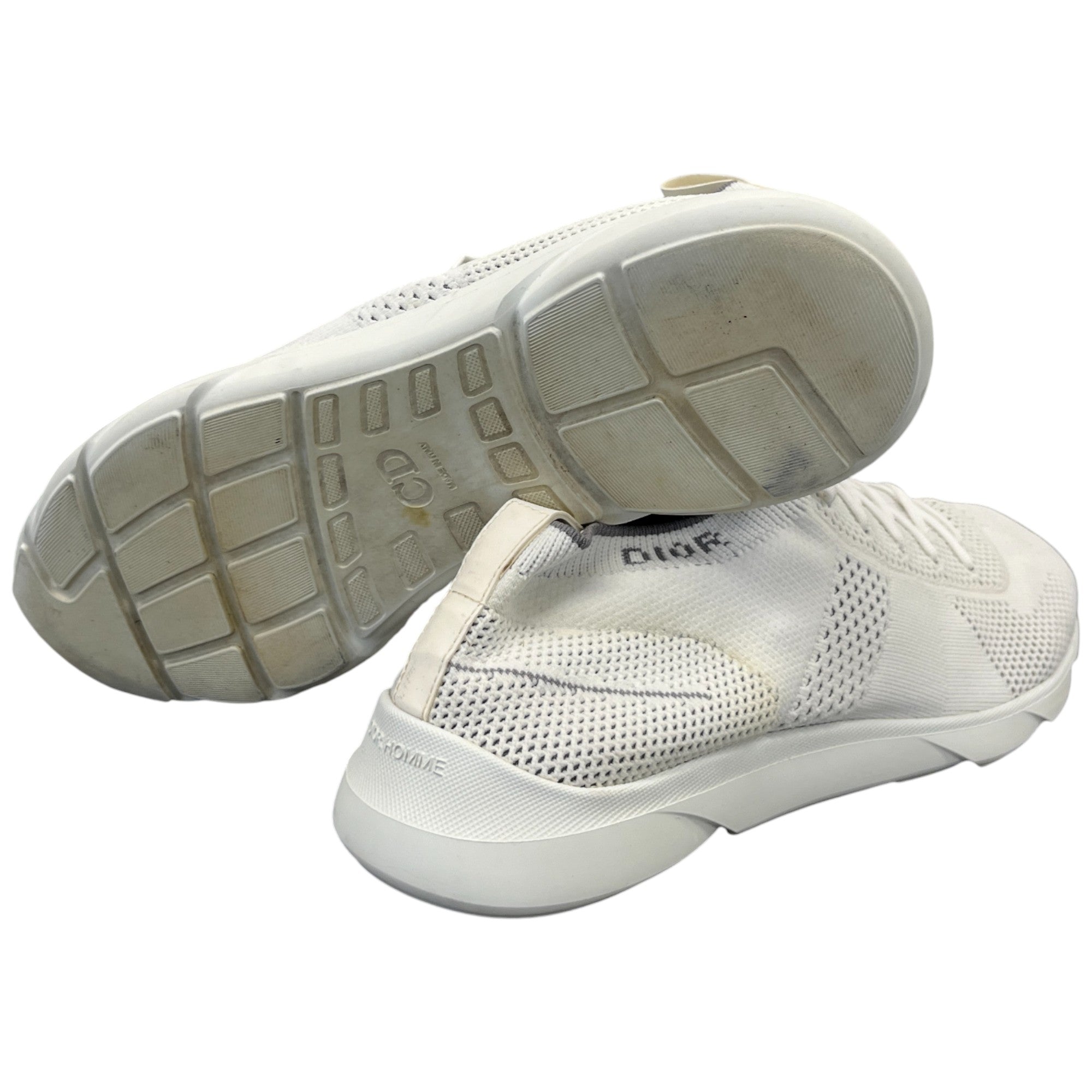 Men's Homme Low Trainers White Size EU 43 / UK 9