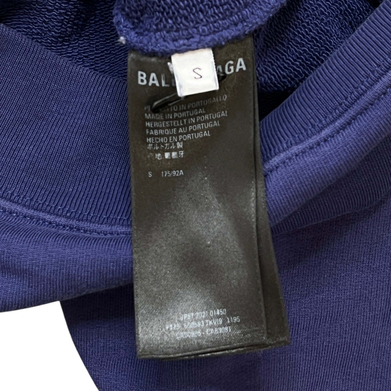 Men's Political Campaign Logo Hoodie Blue Size S