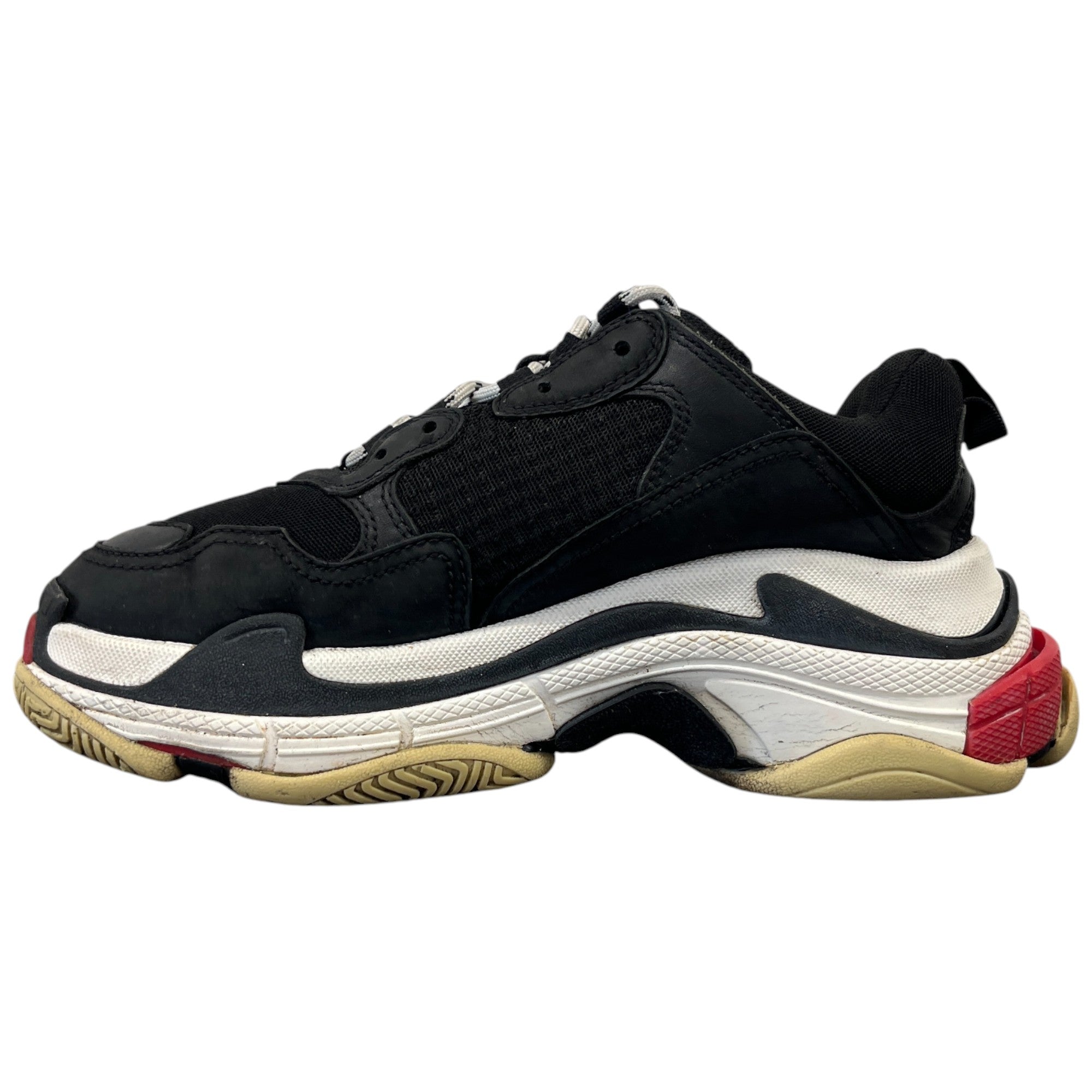 Men's Triple S Low Trainers Black Size EU 39 / UK 5