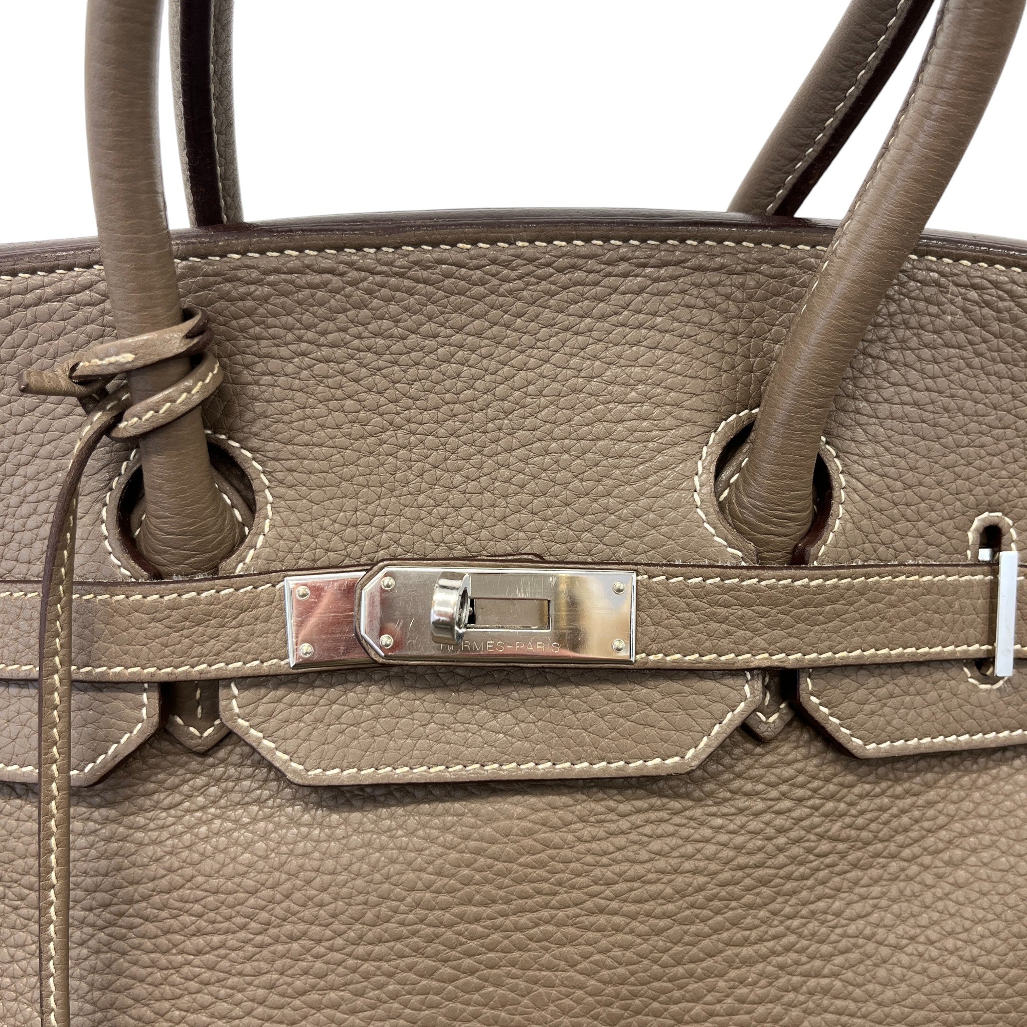 Women's Birkin 35 Clemence Etoupe Bag Brown