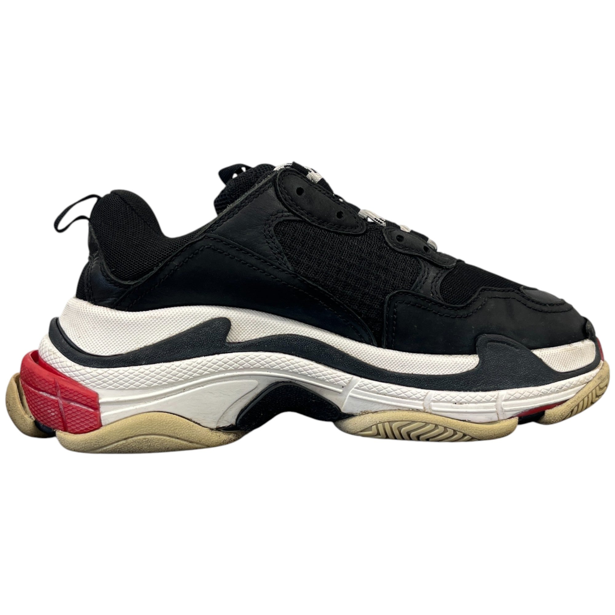 Men's Triple S Low Trainers Black Size EU 39 / UK 5