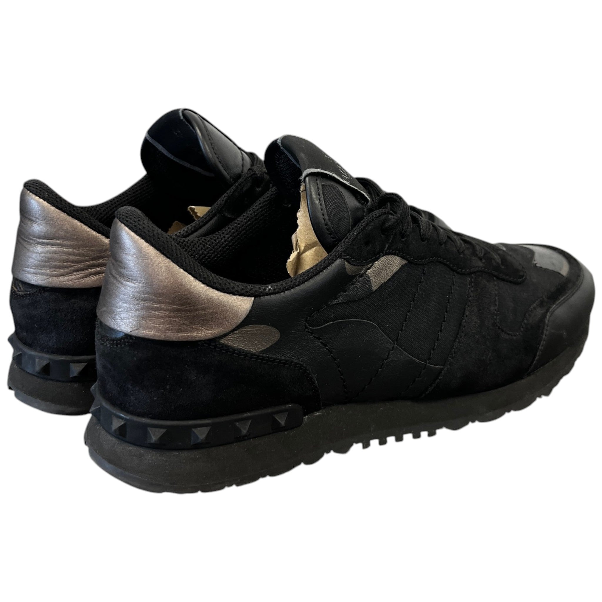 Men's Rockrunner Low Trainers Black Size EU 42 / UK 8