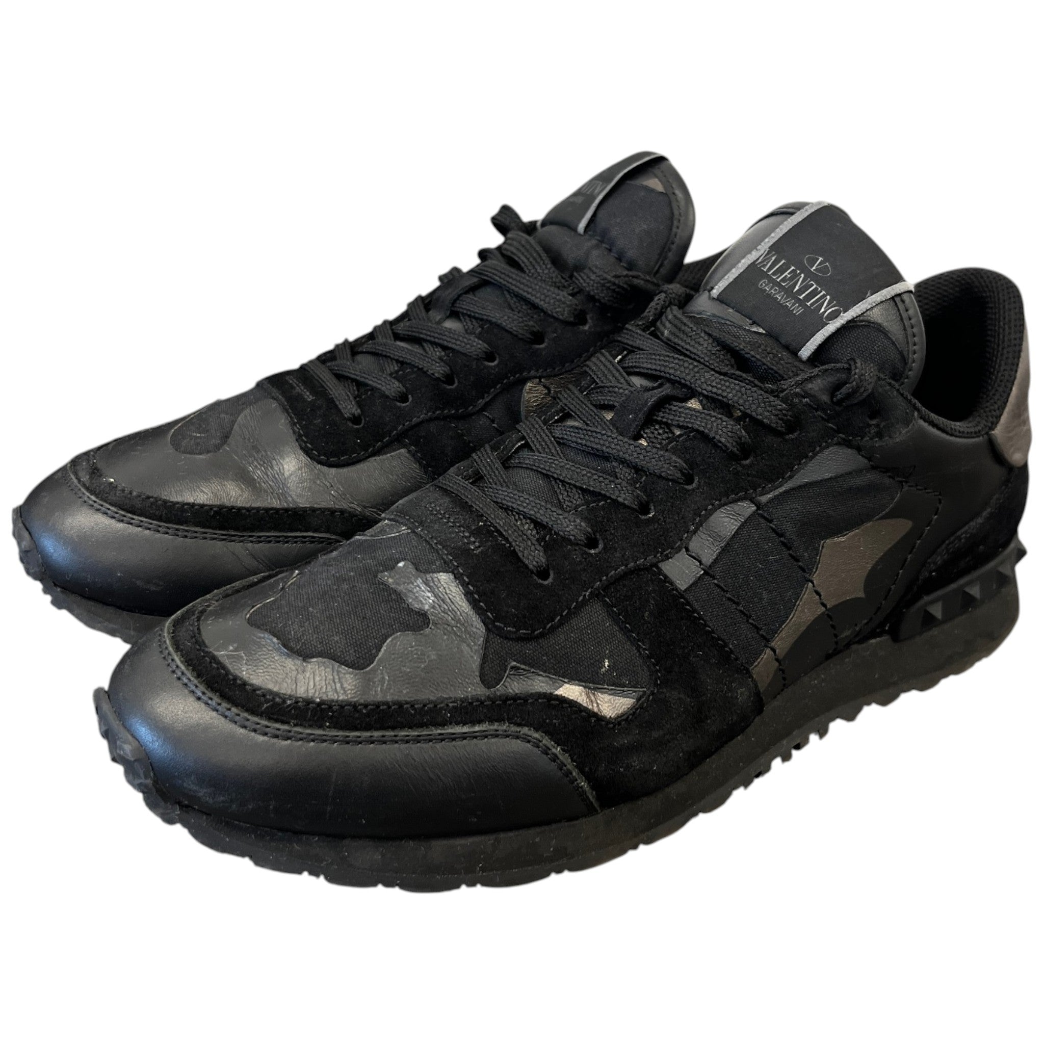Men's Rockrunner Low Trainers Black Size EU 42 / UK 8