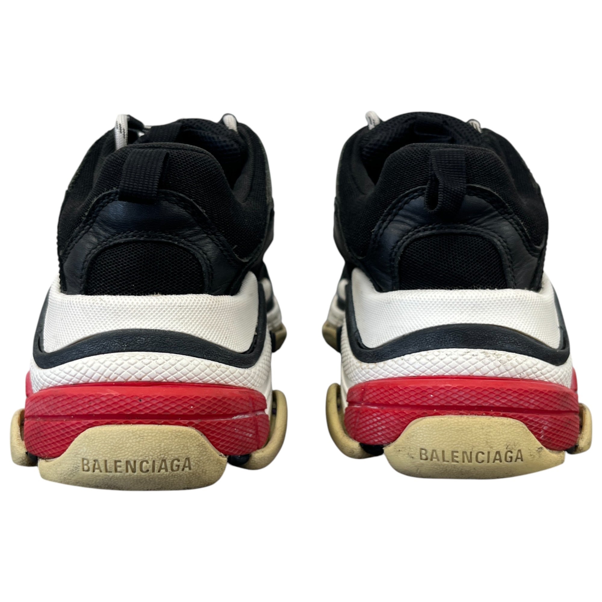 Men's Triple S Low Trainers Black Size EU 39 / UK 5