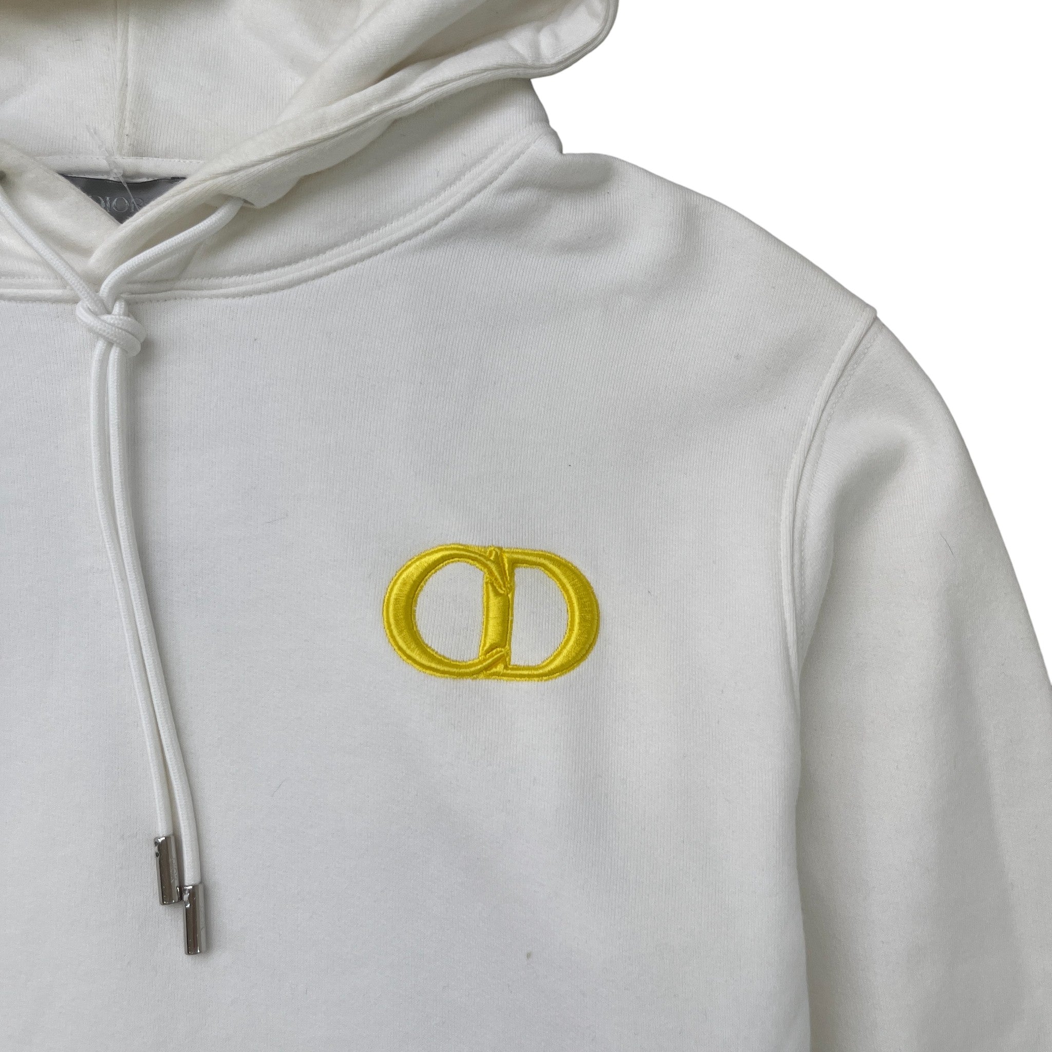 Men's Cd Icon Hoodie White Size M
