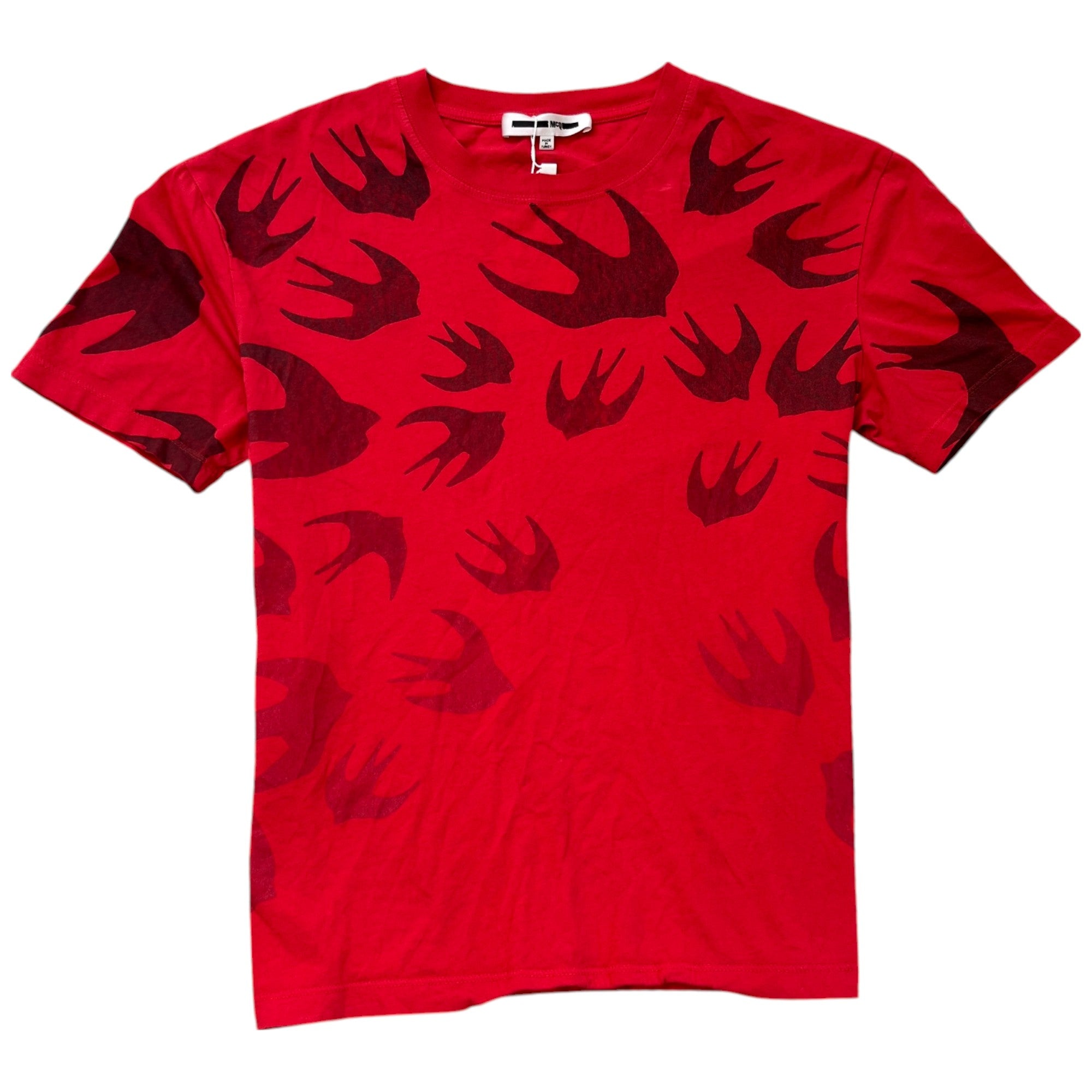Men's Swallow Logo T-Shirt Red Size S