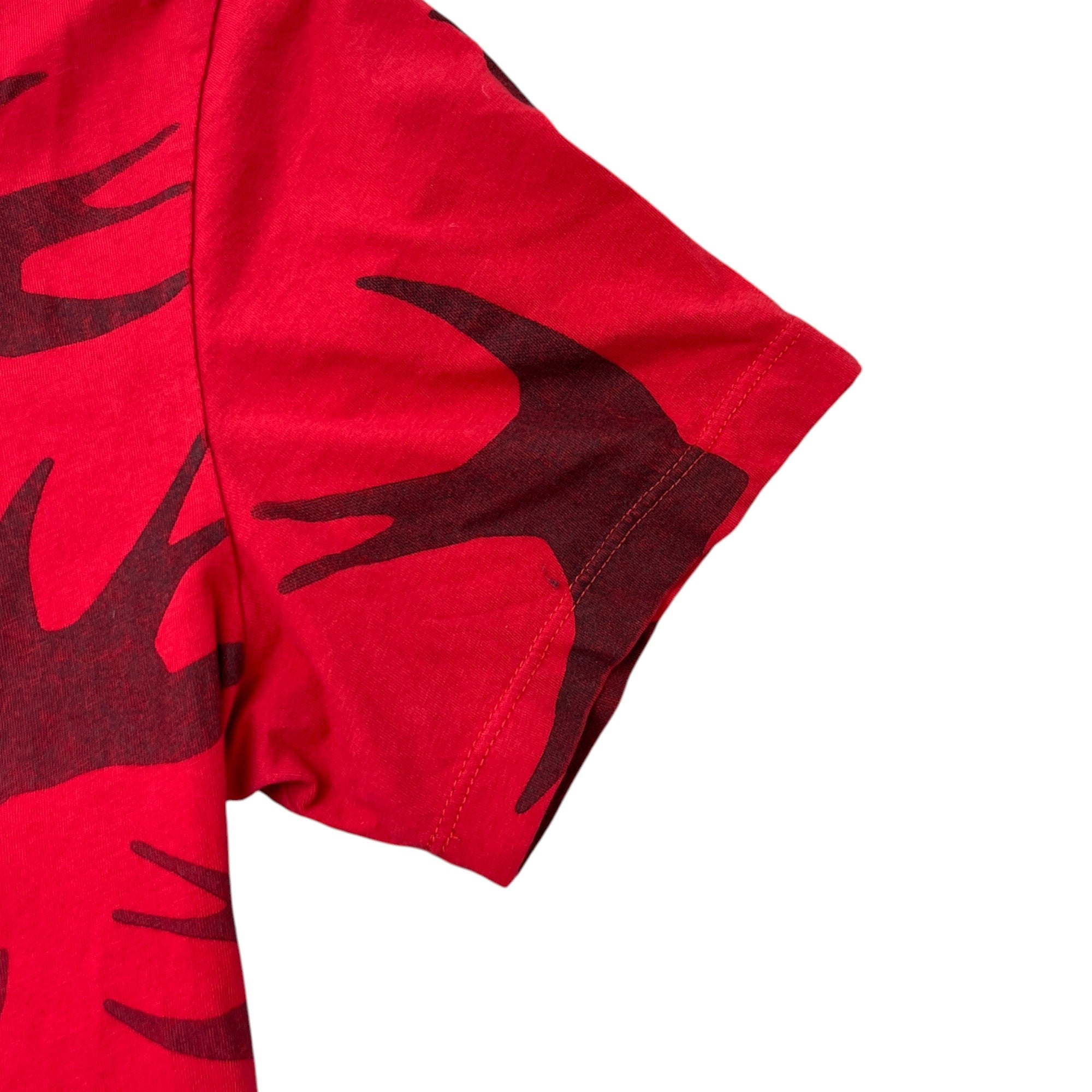Men's Swallow Logo T-Shirt Red Size S