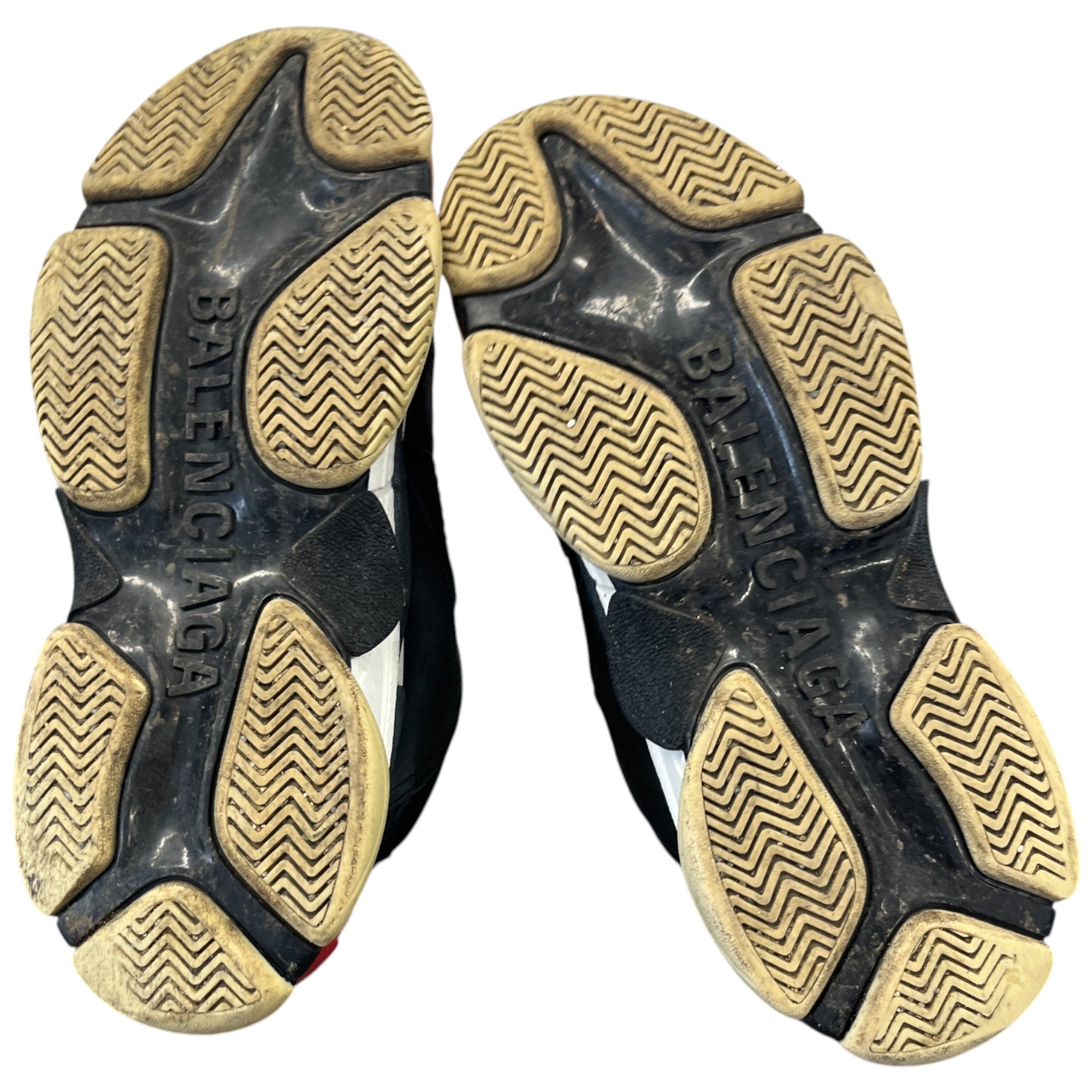 Men's Triple S Low Trainers Black Size EU 39 / UK 5