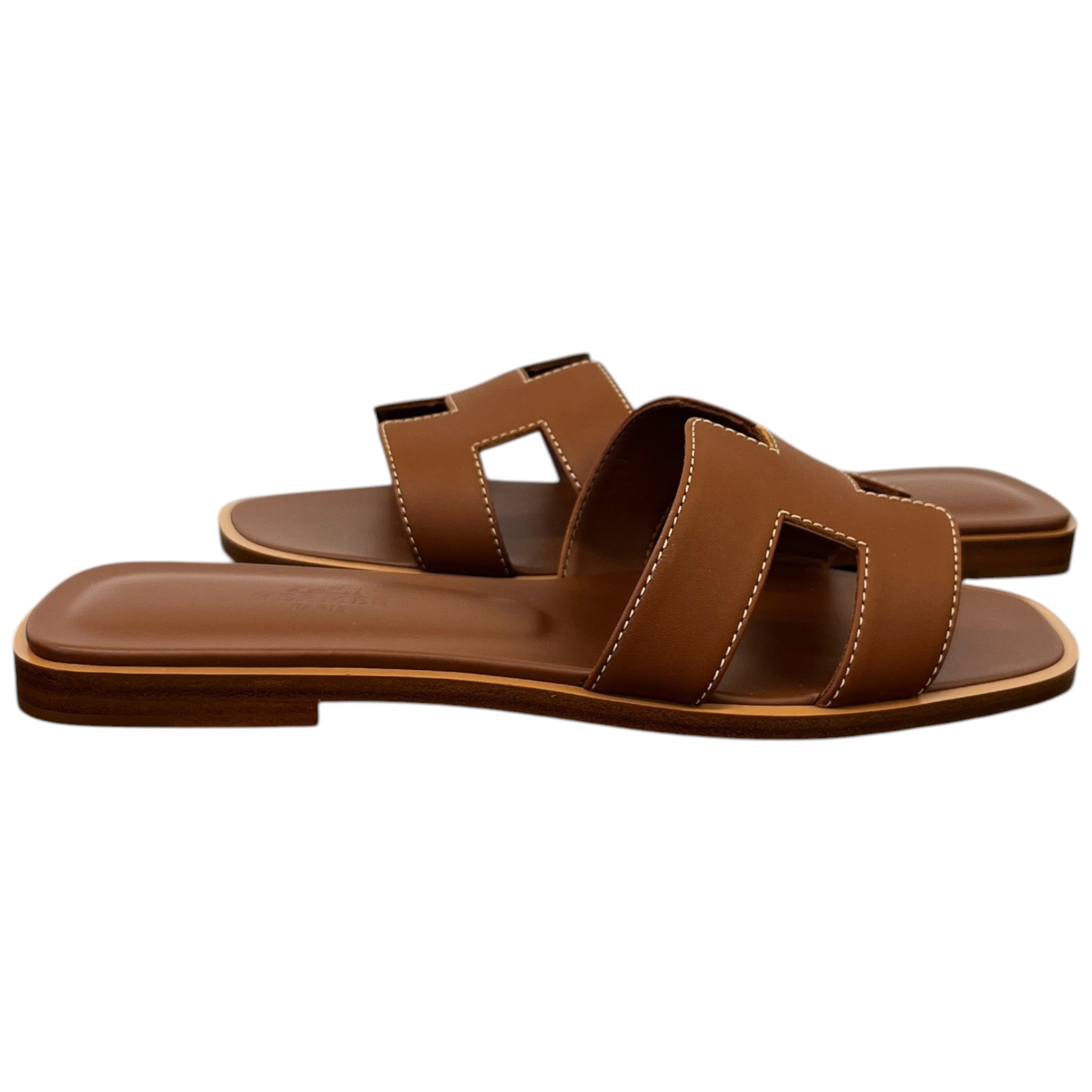 Women's Oran Slides Brown Size EU 37 / UK 4