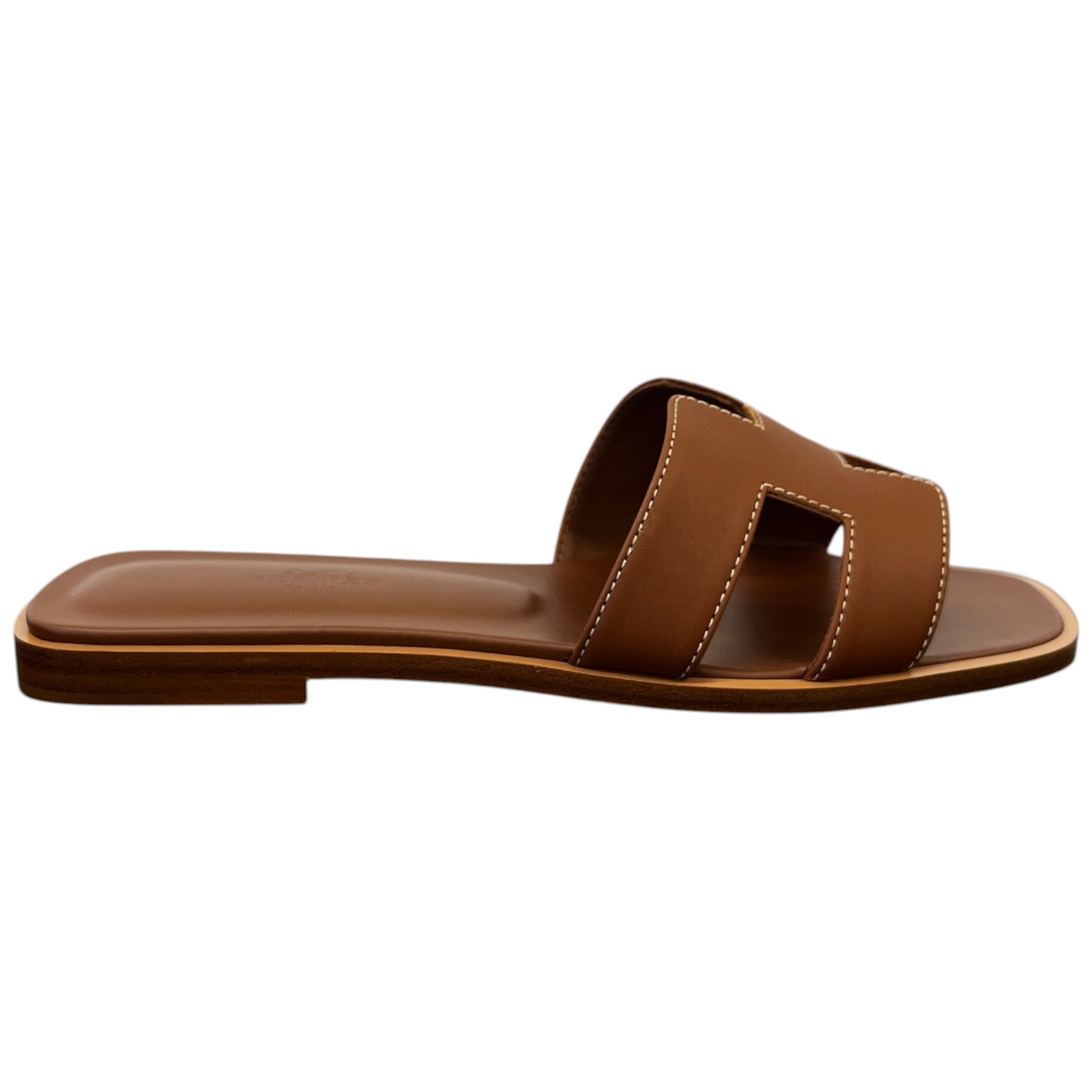 Women's Oran Slides Brown Size EU 37 / UK 4