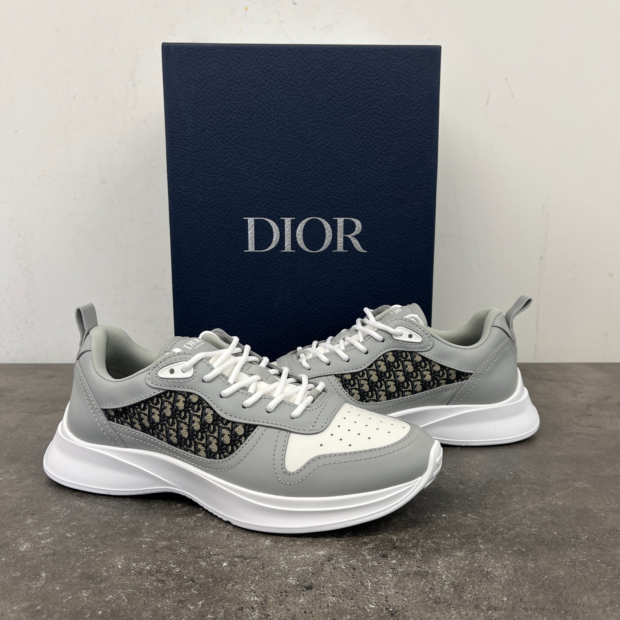 Men's B25 Low Trainers Grey Size EU 42 / UK 8