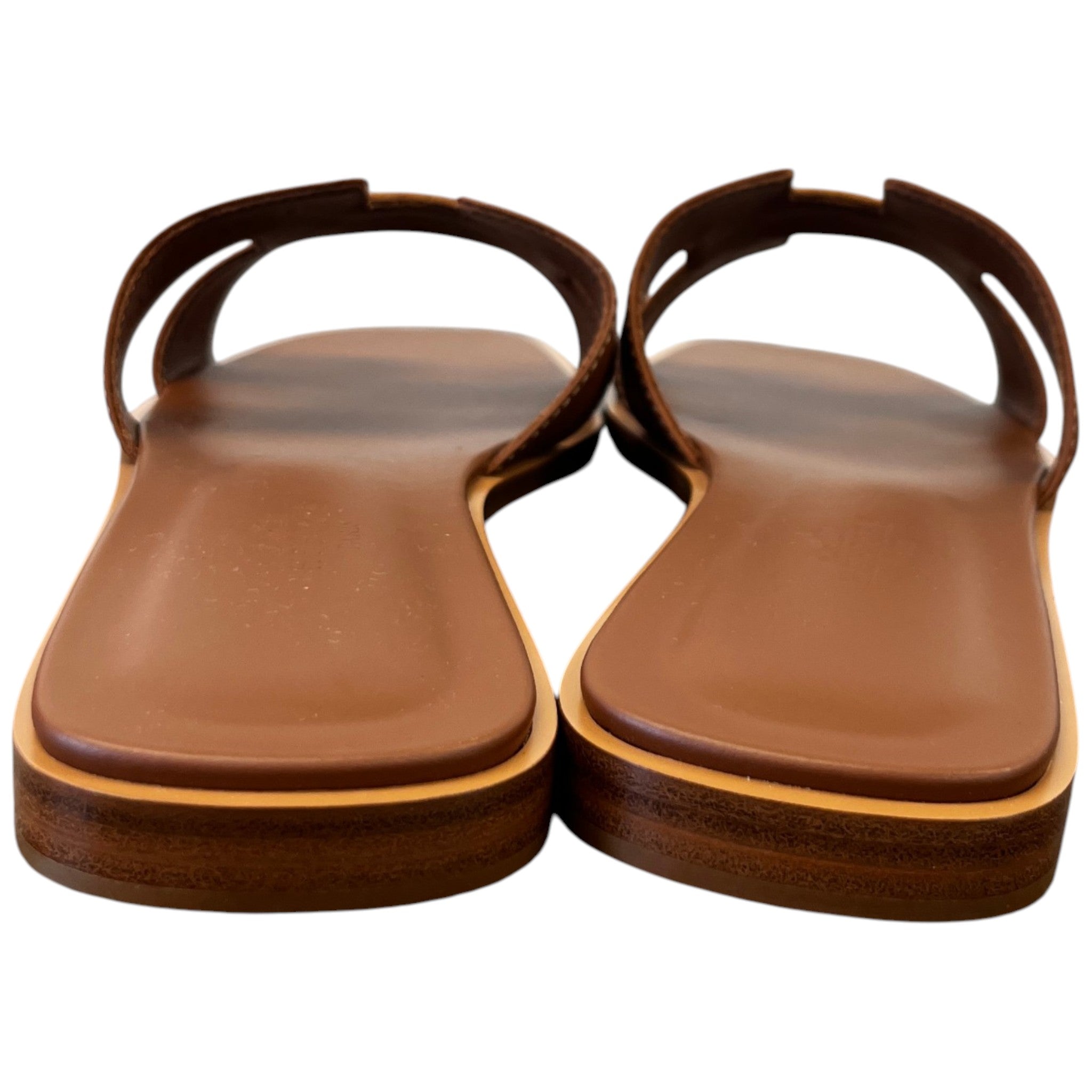 Women's Oran Slides Brown Size EU 37 / UK 4