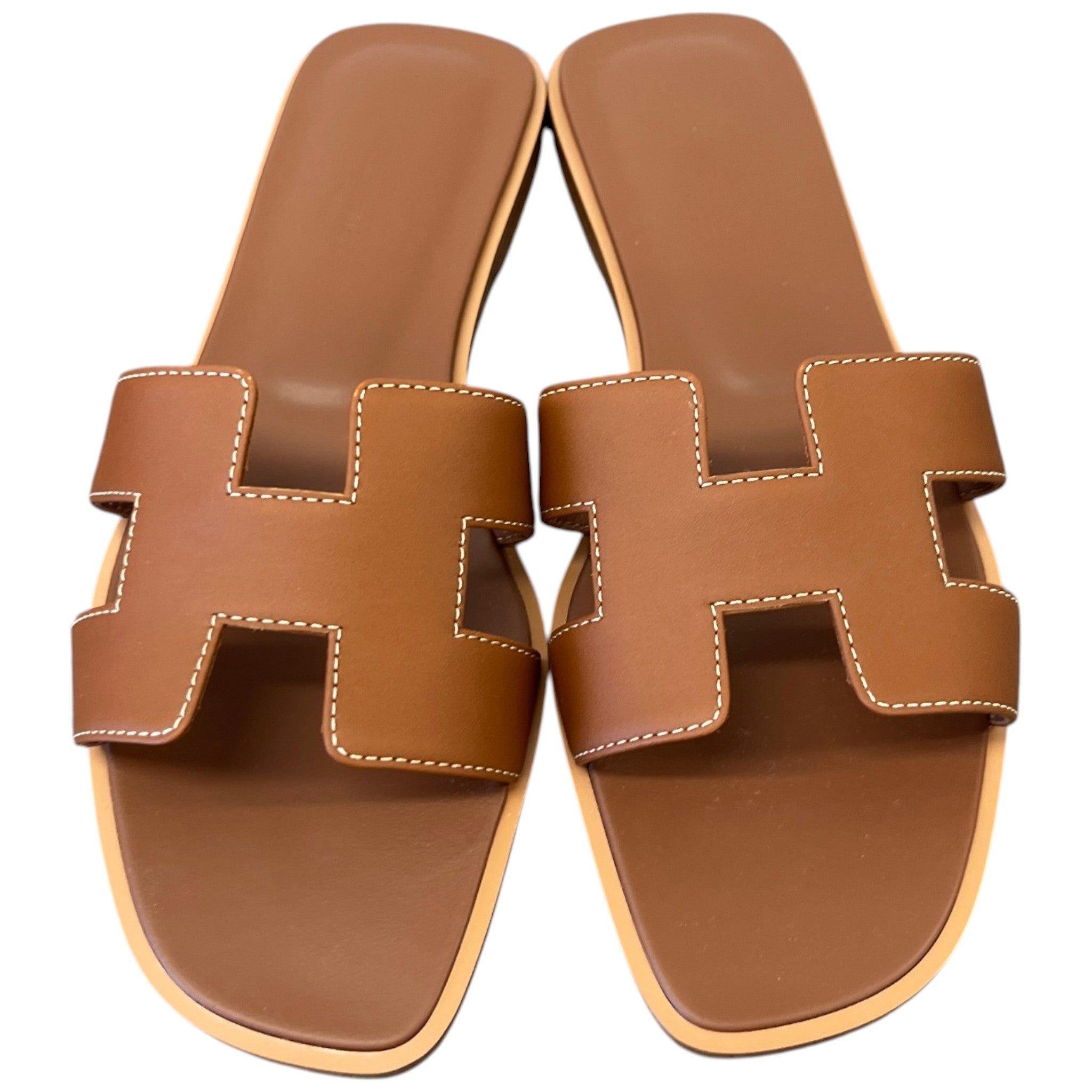 Women's Oran Slides Brown Size EU 37 / UK 4