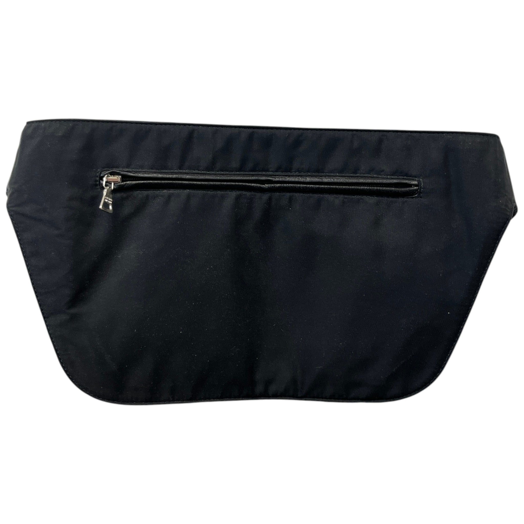 Men's Re-Nylon Belt Logo Belt Bag Black