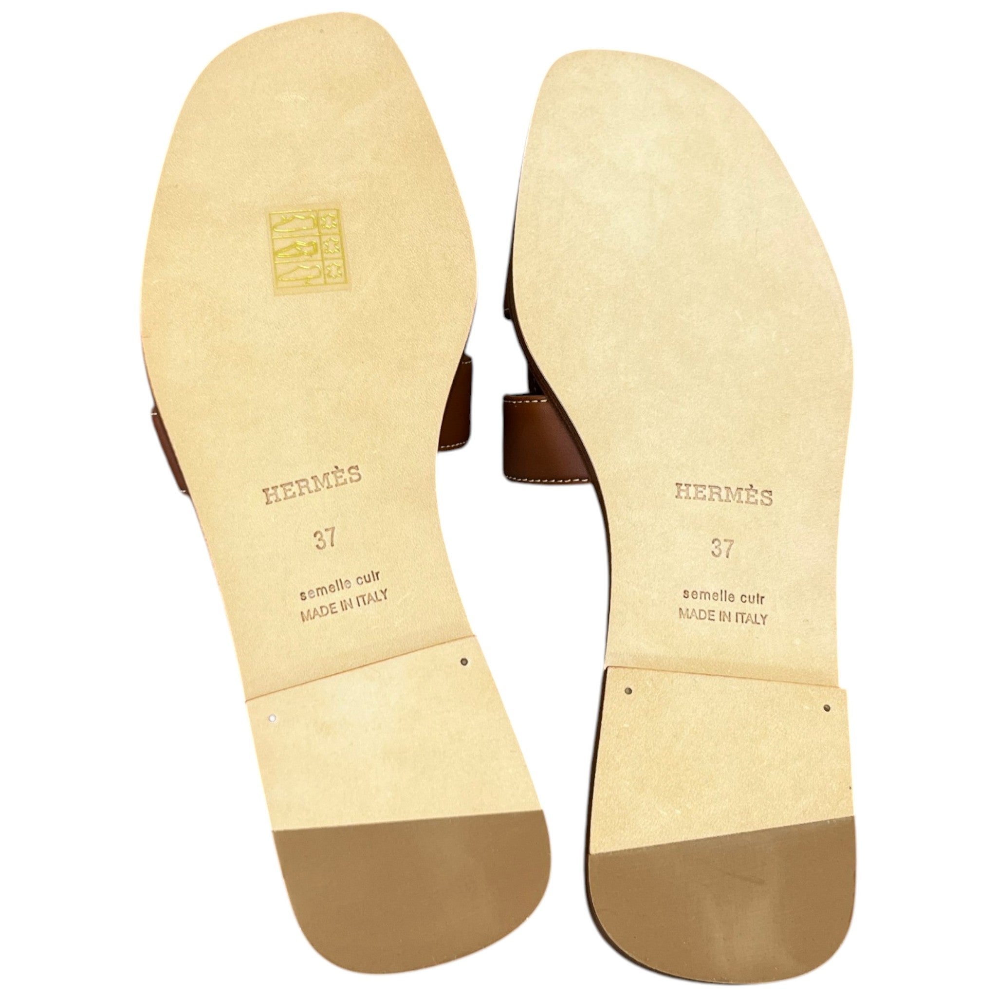 Women's Oran Slides Brown Size EU 37 / UK 4
