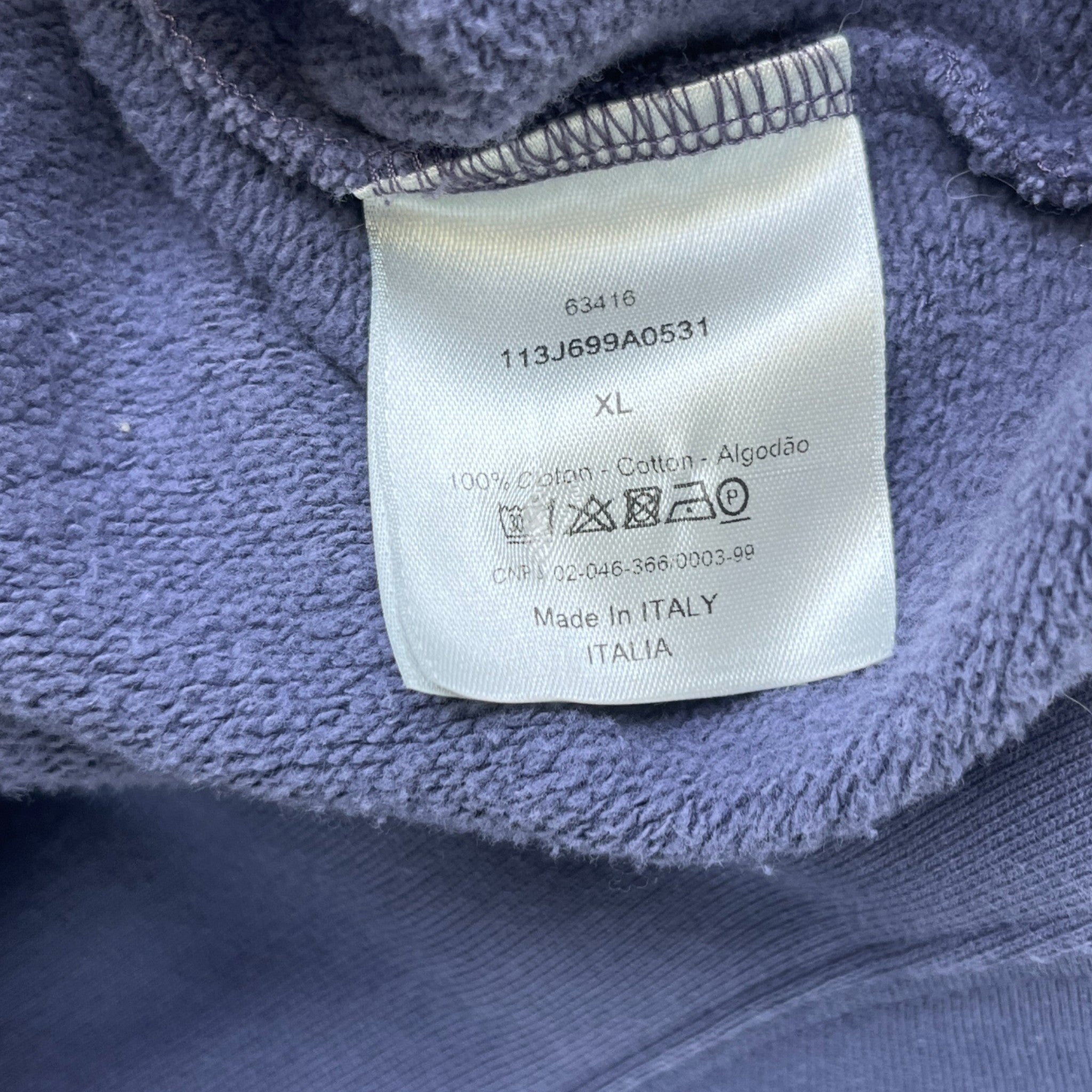 Men's Cd Icon Sweatshirt Purple Size XL