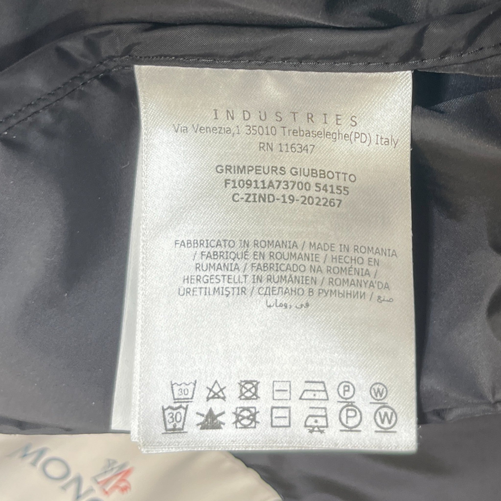 Men's Grimpeurs Jacket Black Size 4 / XL