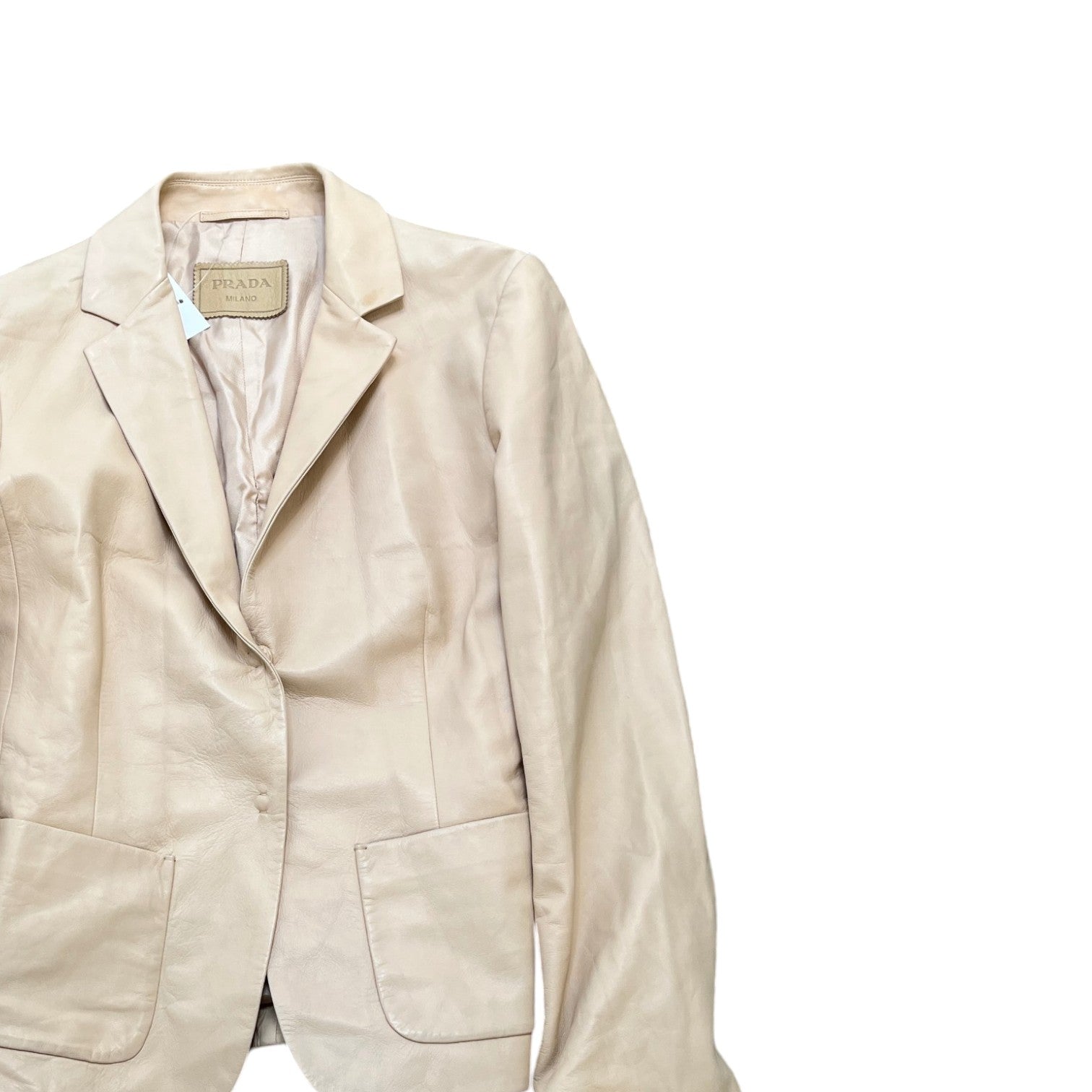 Women's Blazer Jacket Beige Size IT 42 / UK 10