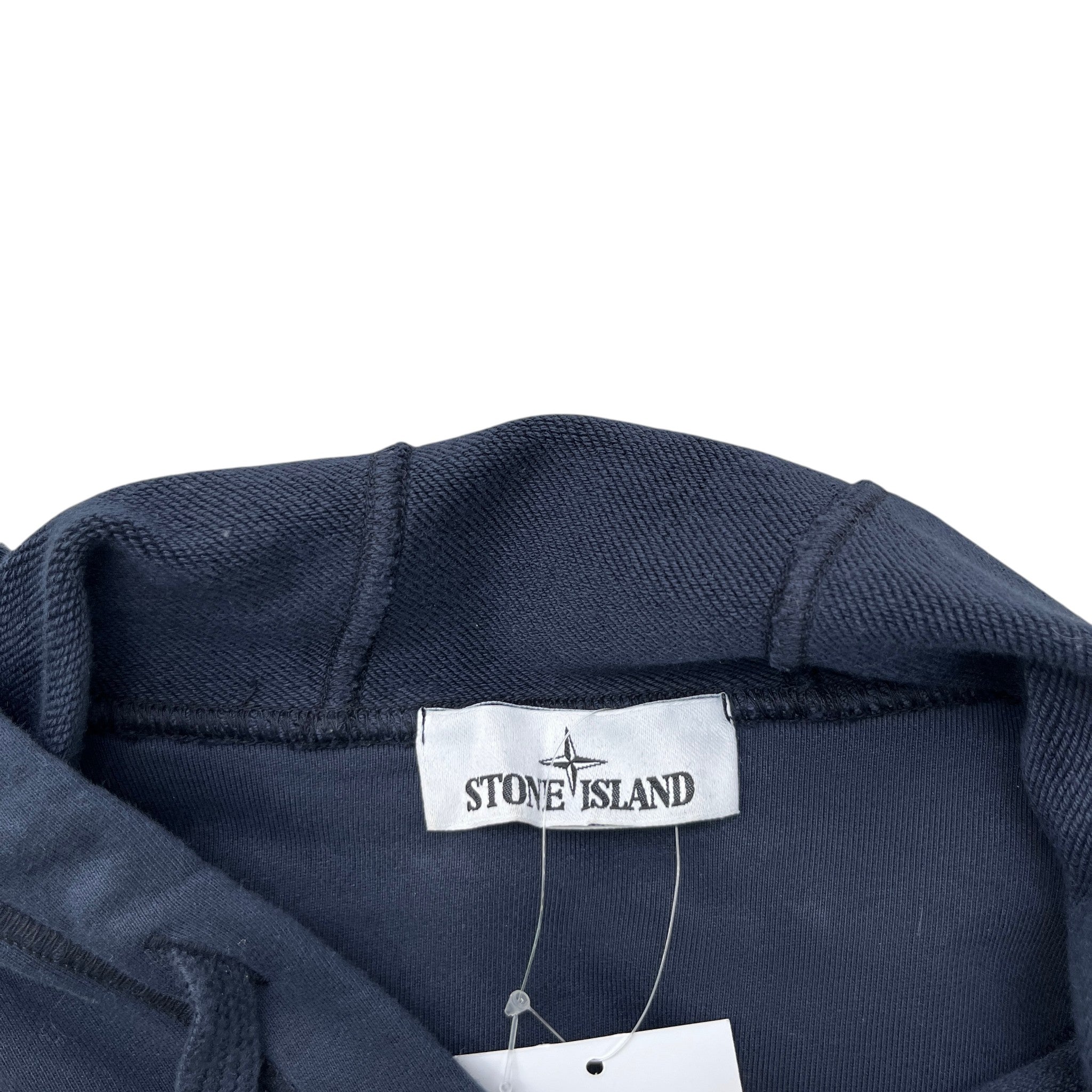 Men's Applique Logo Hoodie Navy Size M