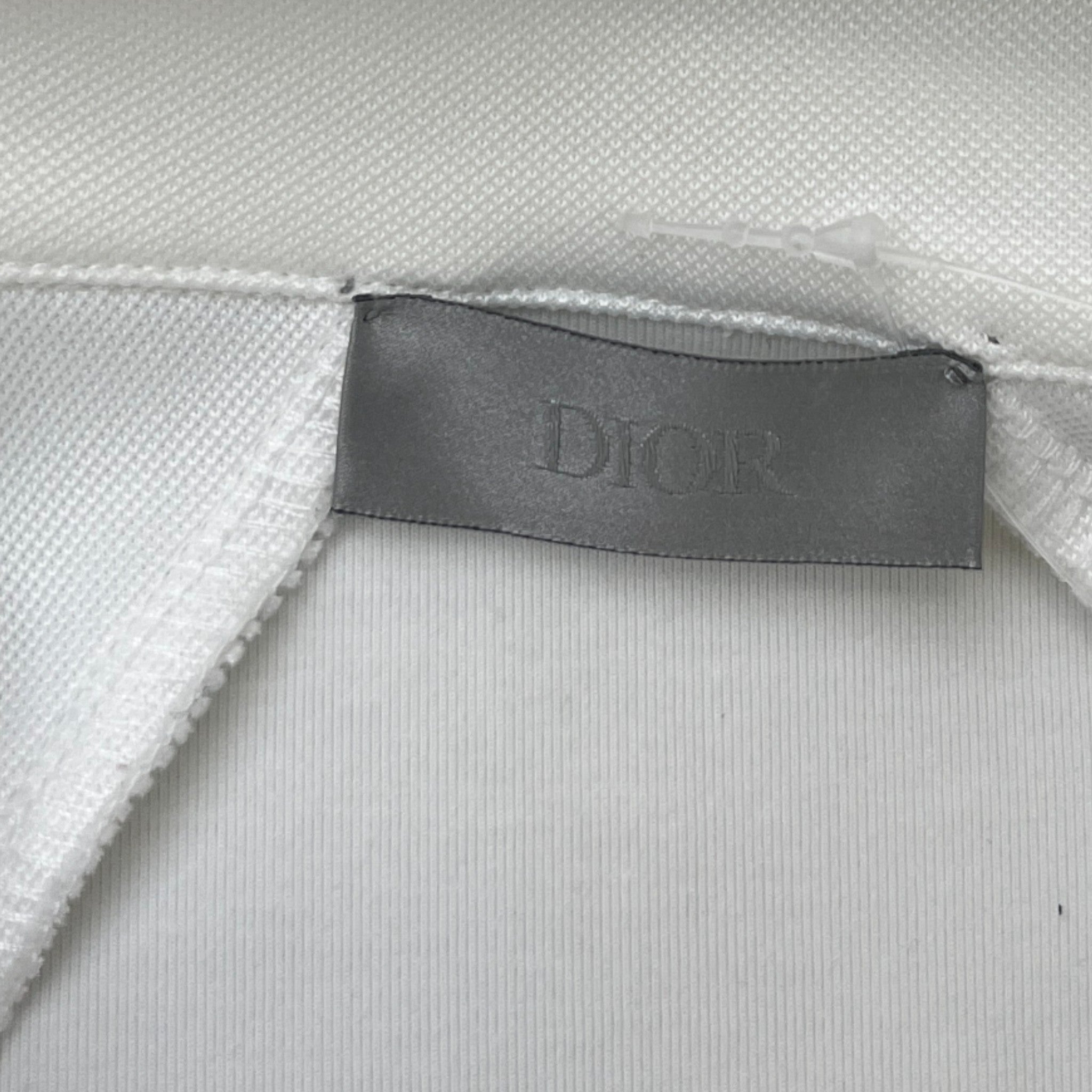 Women's Plaque Logo Technical Cotton Track Jacket White Size L