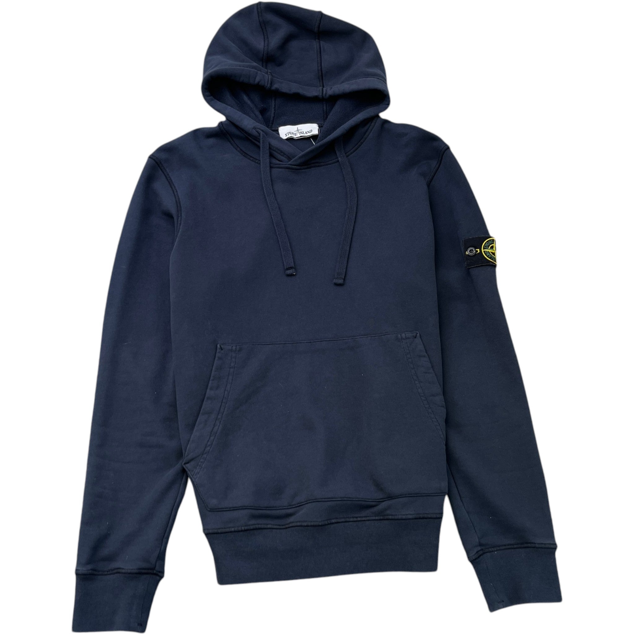 Men's Applique Logo Hoodie Navy Size M