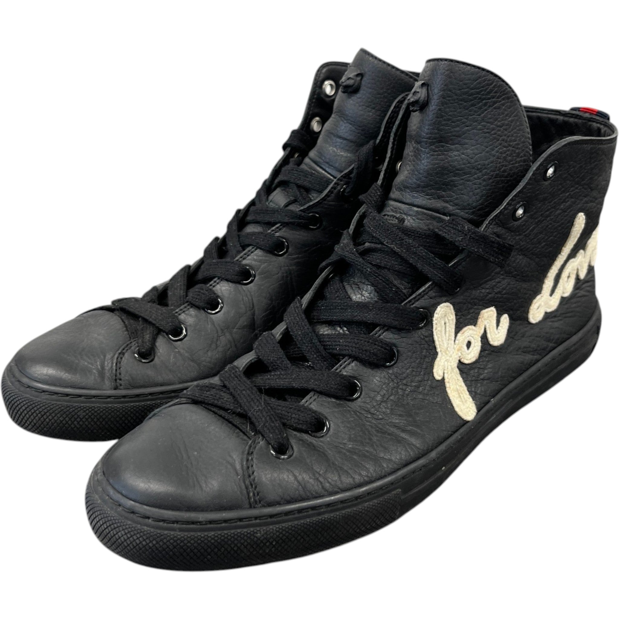 Men's Blind For Love High Trainers Black Size EU 42 / UK 8