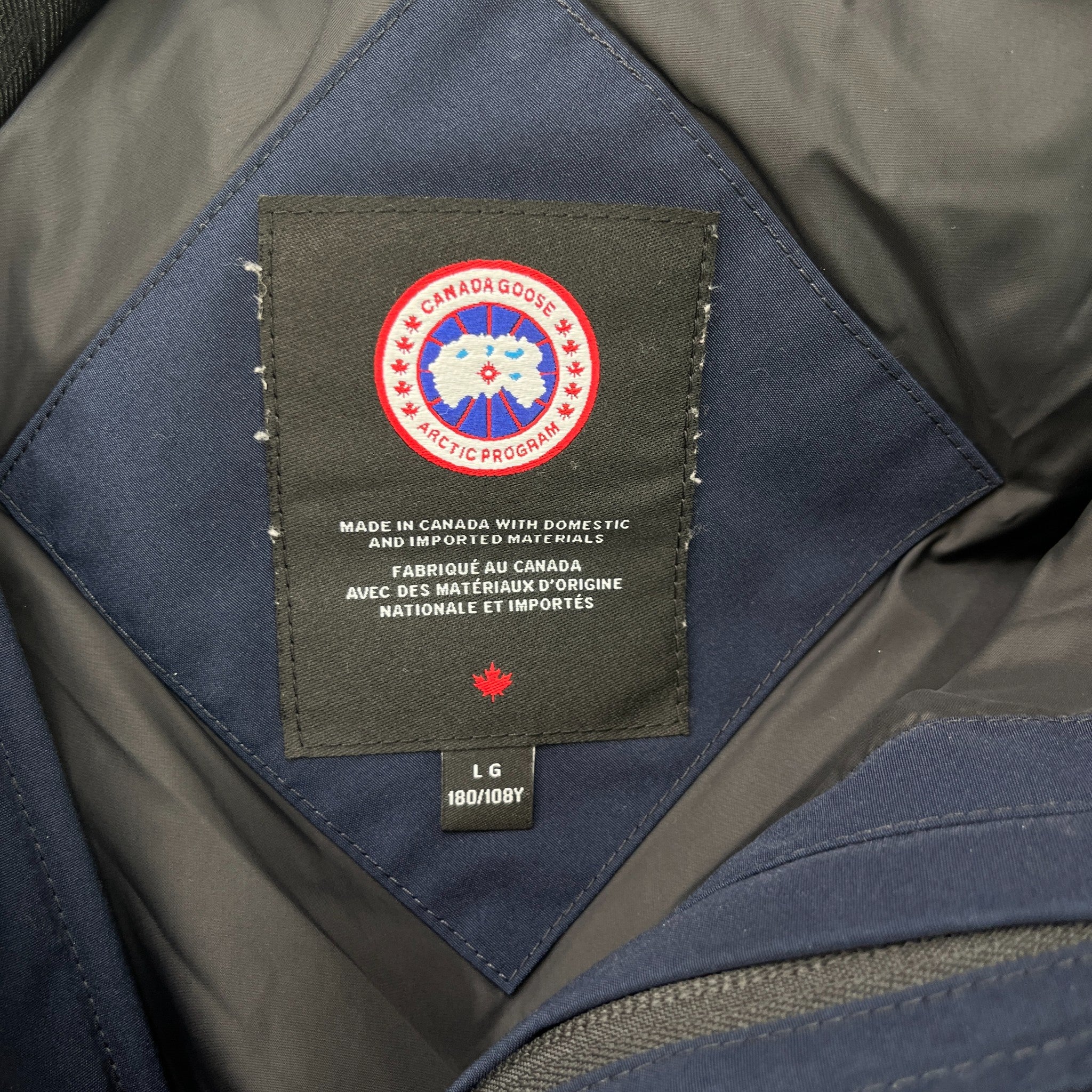 Men's Wyndham Down Jacket Navy Size L