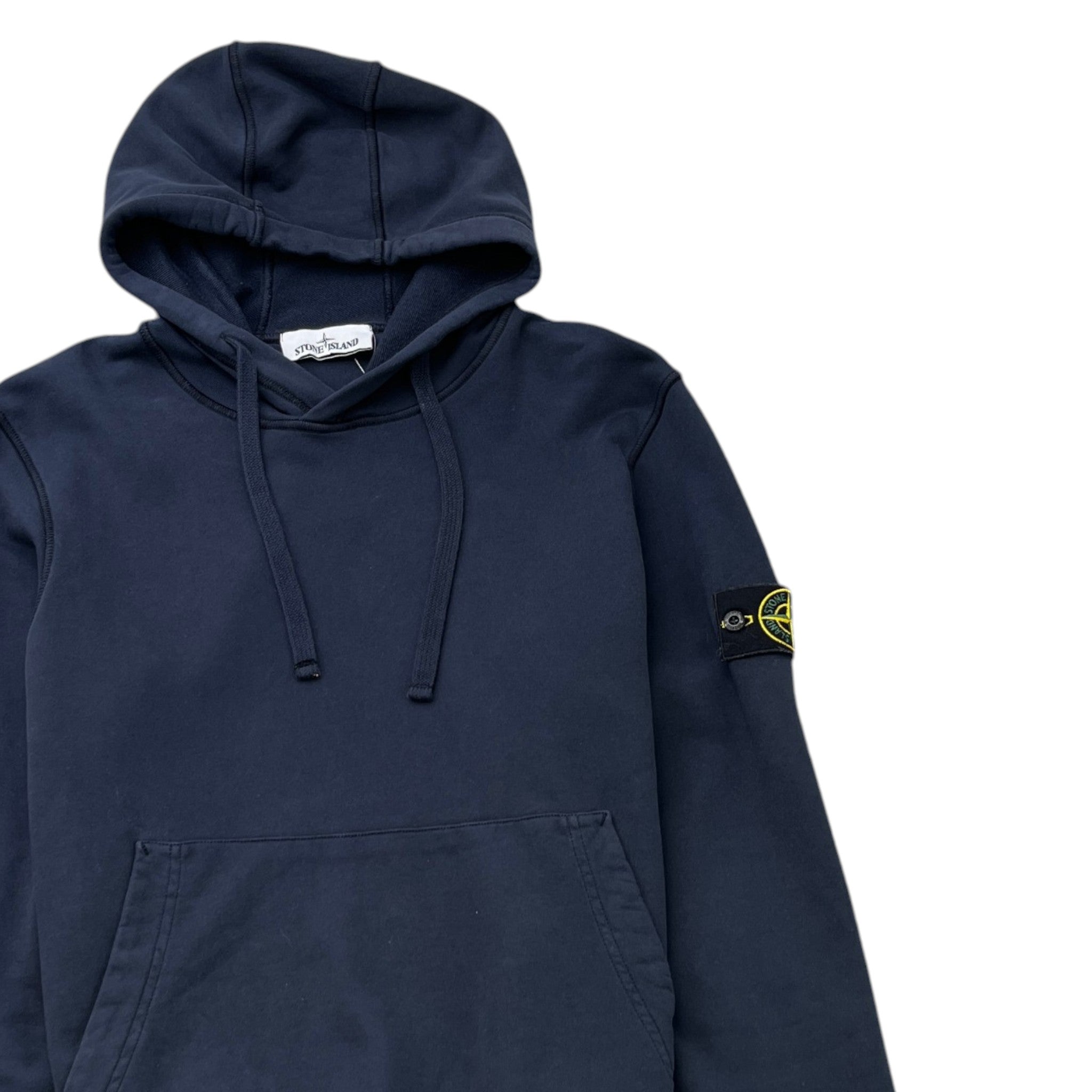 Men's Applique Logo Hoodie Navy Size M