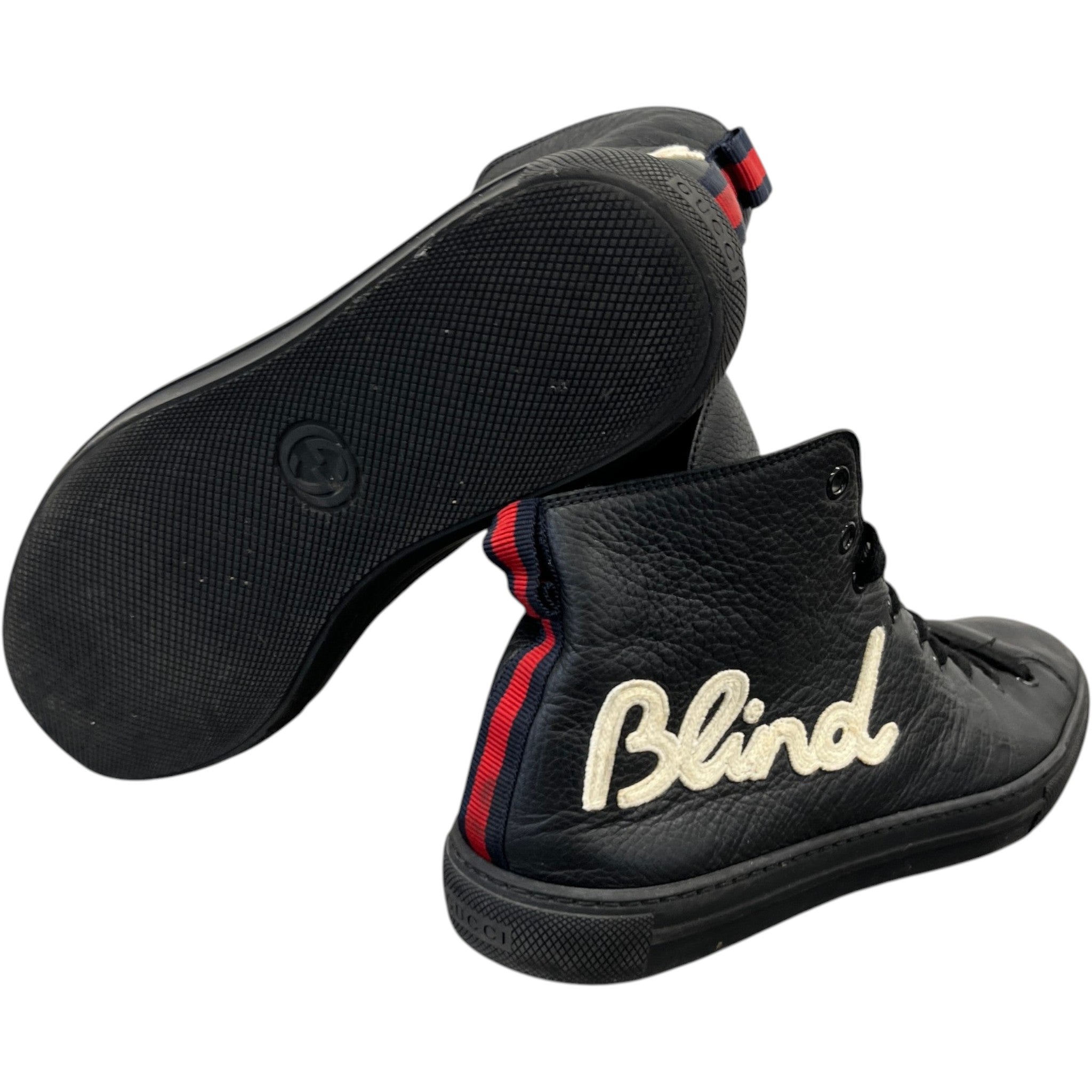 Men's Blind For Love High Trainers Black Size EU 42 / UK 8