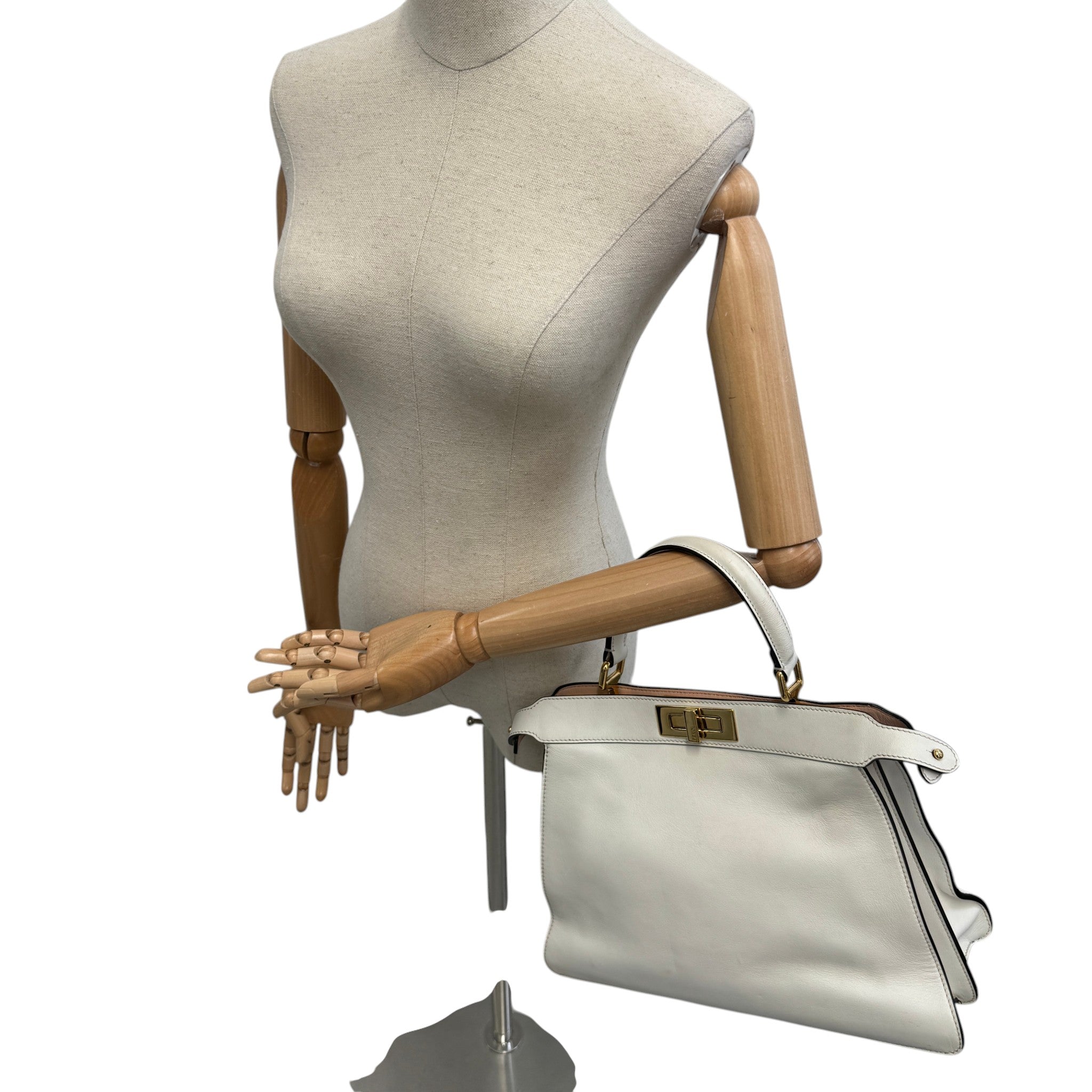 Women's Peekaboo Bag White