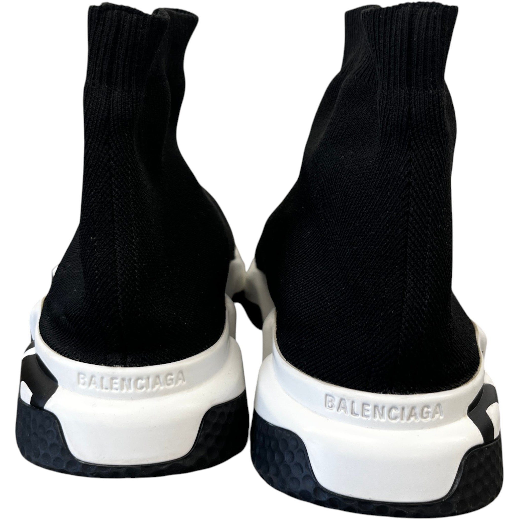 Men's Speed Graffiti High Trainers Black Size EU 42 / UK 8