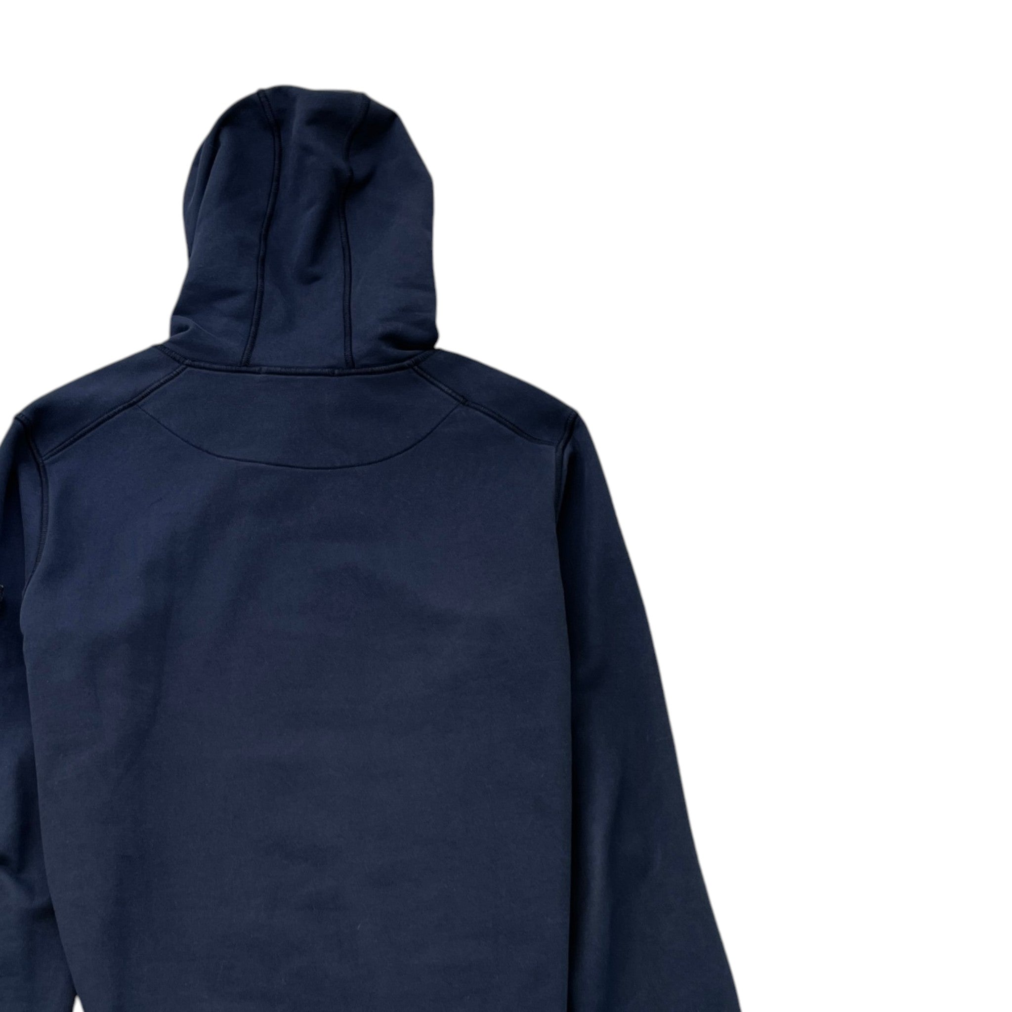 Men's Applique Logo Hoodie Navy Size M
