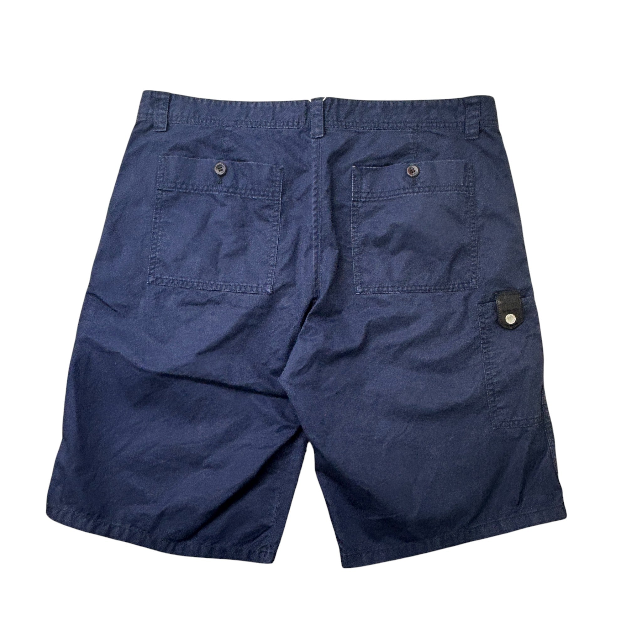 Men's Pocket Cargo Shorts Navy Size IT 44 / UK 28