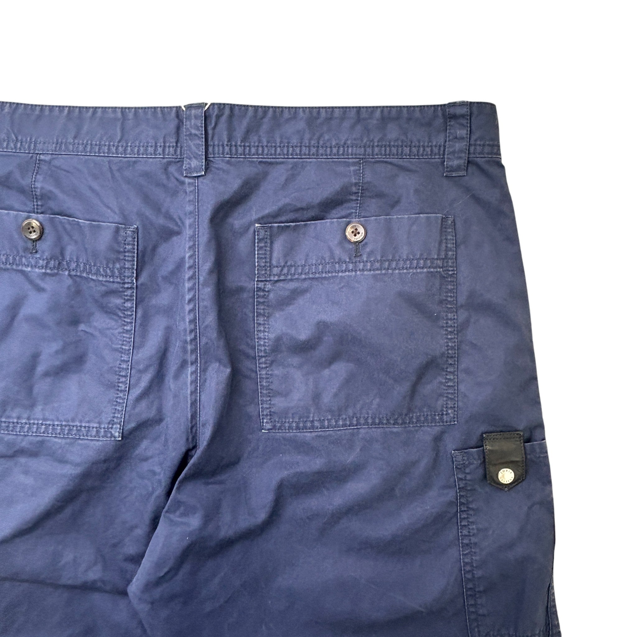 Men's Pocket Cargo Shorts Navy Size IT 44 / UK 28