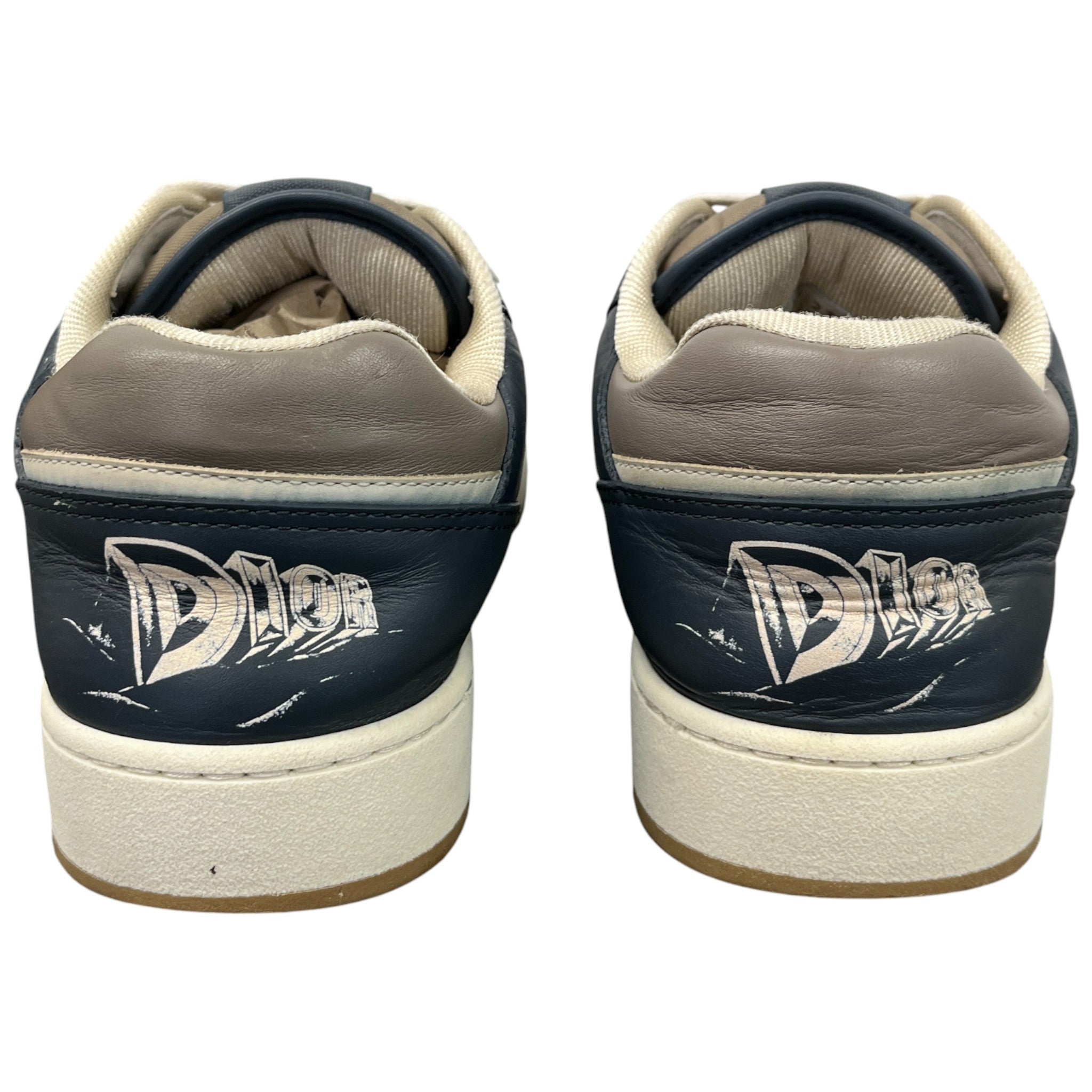 Men's B27 Oblique Low Trainers Navy Size EU 45 / UK 11