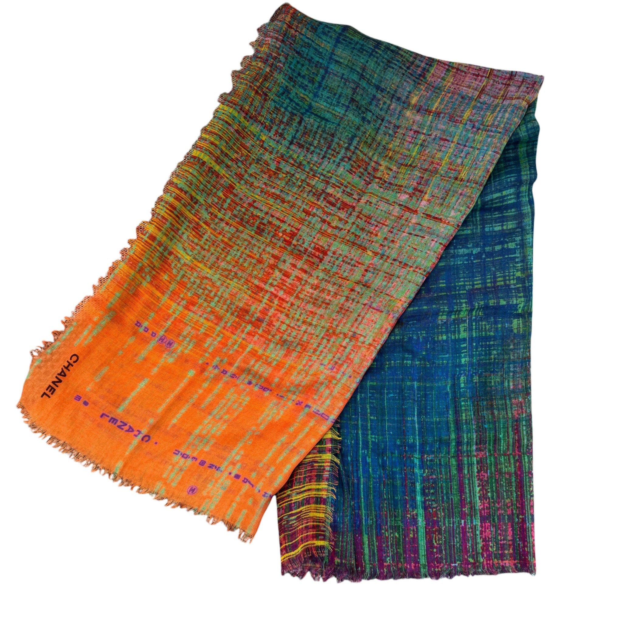 Women's Cashmere Silk Scarf Multi-Coloured