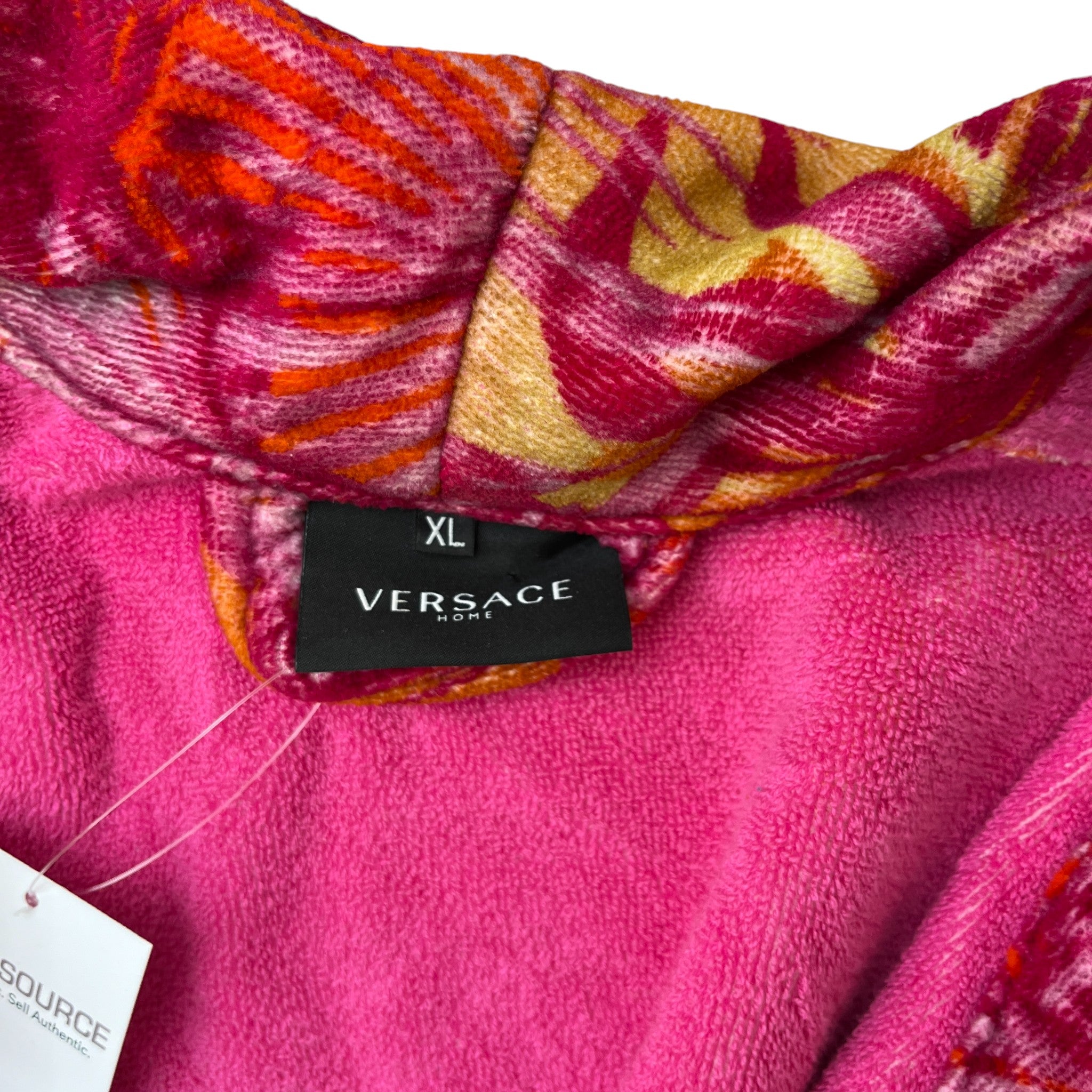 Men's Jungle Print Bath Robe Multi-Coloured Size XL