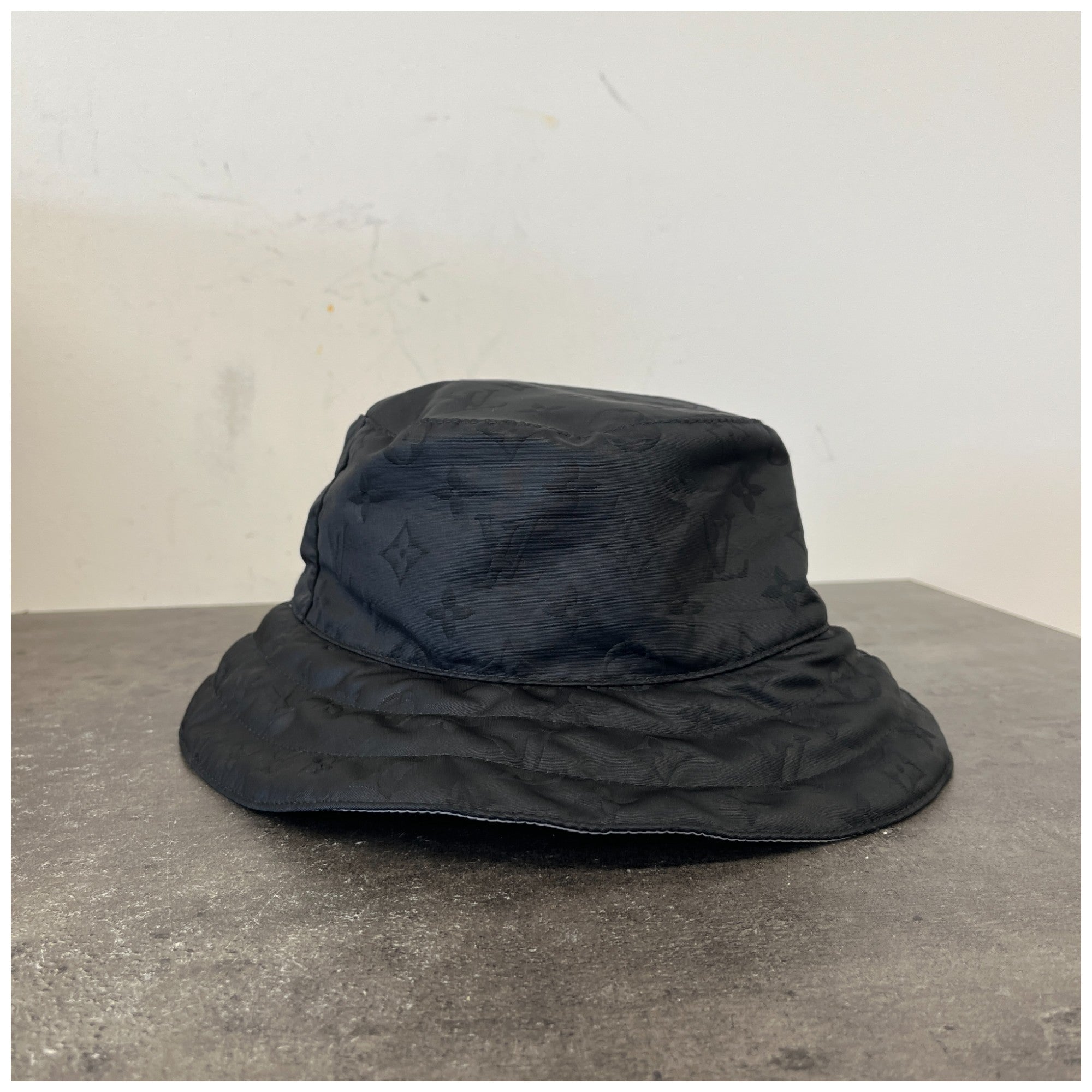 Men's Monogram Hat Black Size L