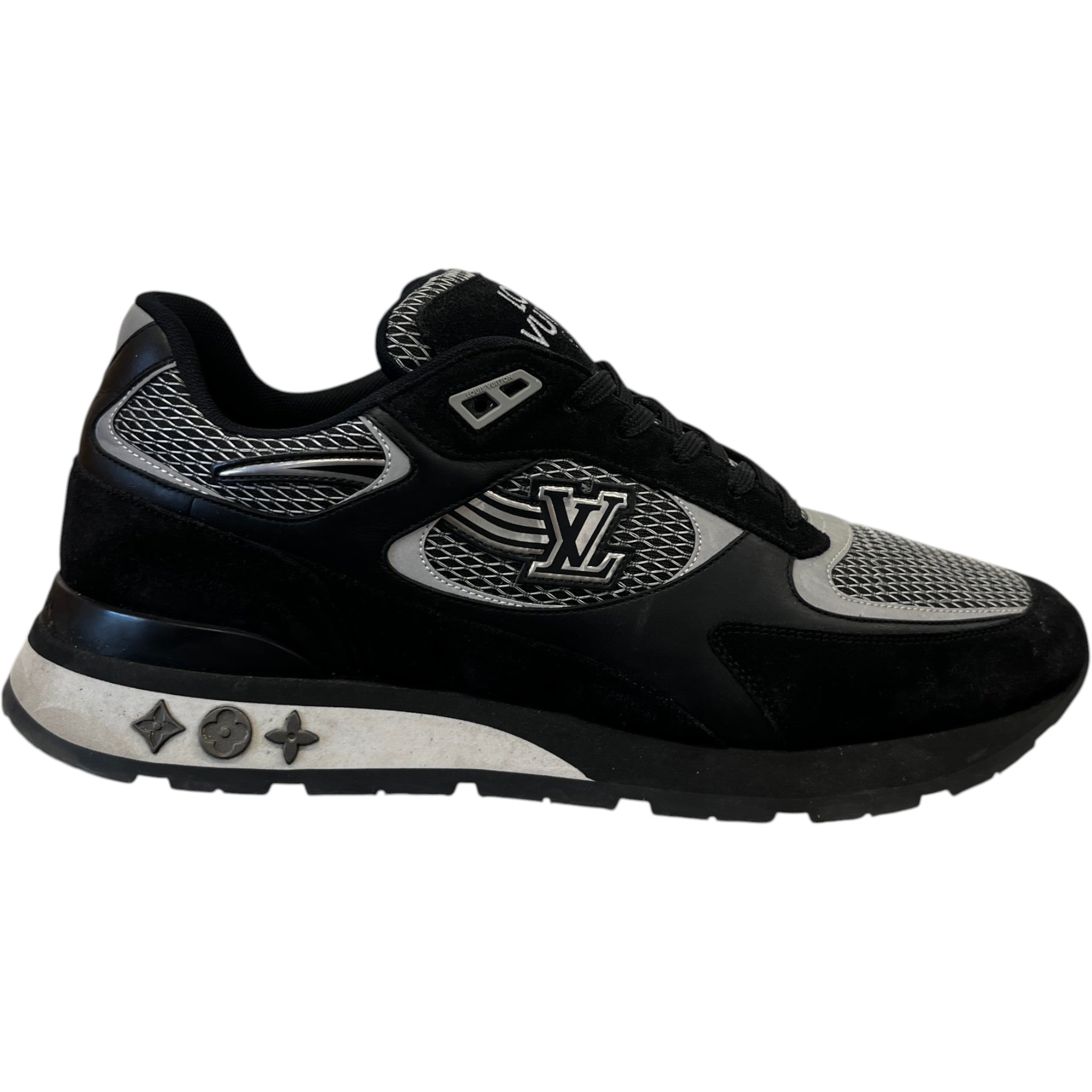 Men's Run Away Low Trainers Black Size EU 43.5 / UK 9.5